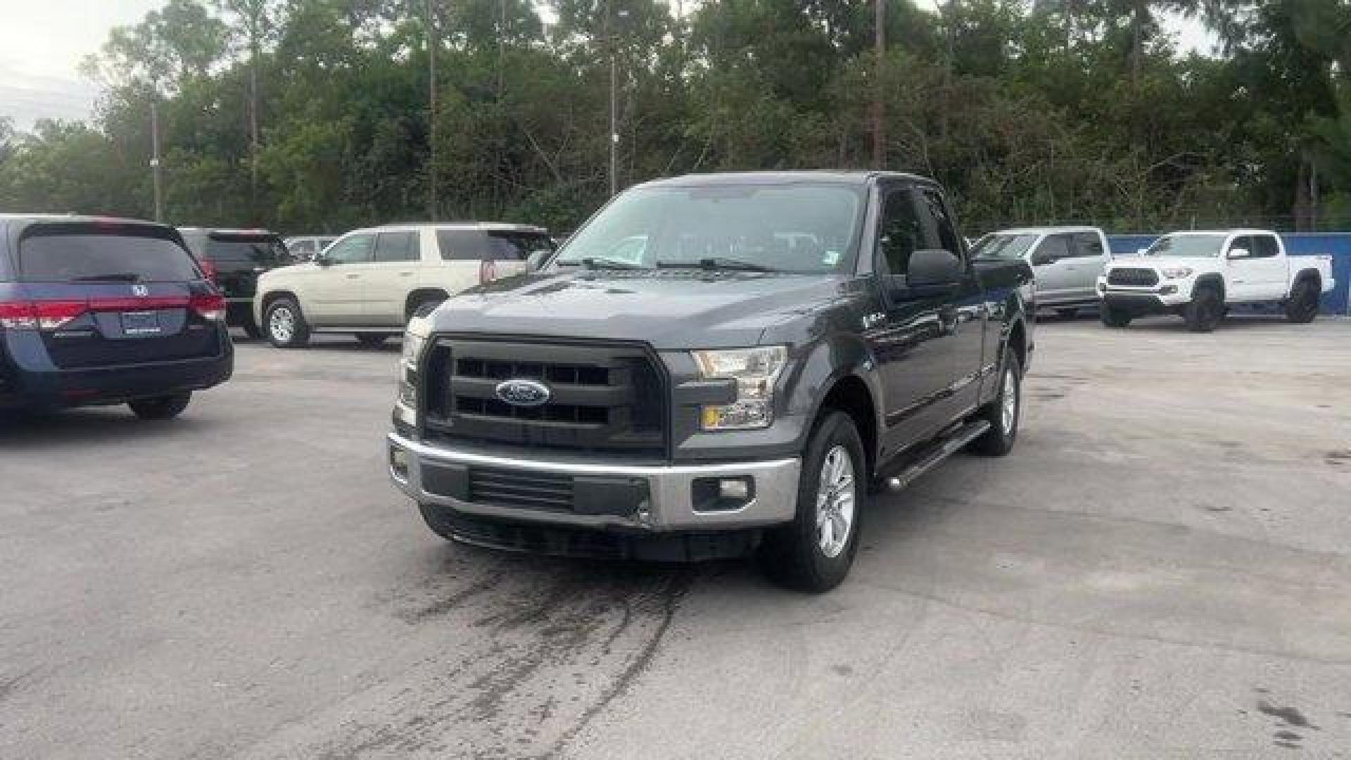 2016 Gray Ford F-150 XL (1FTEX1C81GF) with an 6 3.5 L engine, Automatic transmission, located at 27610 S Dixie Hwy, Homestead, FL, 33032, (305) 749-2348, 25.510241, -80.438301 - KBB.com Brand Image Awards. Scores 25 Highway MPG and 18 City MPG! This Ford F-150 boasts a Regular Unleaded V6 3.5 L EcoBoost engine powering this Automatic transmission. Variable Intermittent Wipers, Urethane Gear Shifter Material, Transmission: Electronic 6-Speed Automatic -inc: tow/haul mode.* T - Photo#0