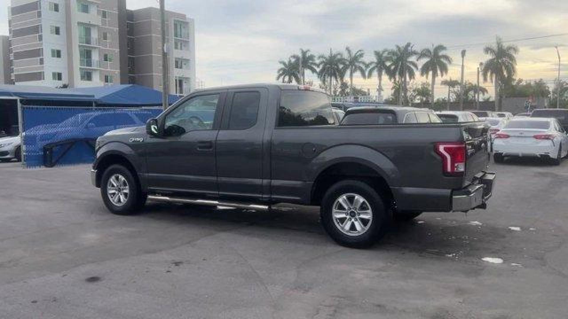 2016 Gray Ford F-150 XL (1FTEX1C81GF) with an 6 3.5 L engine, Automatic transmission, located at 27610 S Dixie Hwy, Homestead, FL, 33032, (305) 749-2348, 25.510241, -80.438301 - KBB.com Brand Image Awards. Scores 25 Highway MPG and 18 City MPG! This Ford F-150 boasts a Regular Unleaded V6 3.5 L EcoBoost engine powering this Automatic transmission. Variable Intermittent Wipers, Urethane Gear Shifter Material, Transmission: Electronic 6-Speed Automatic -inc: tow/haul mode.* T - Photo#2