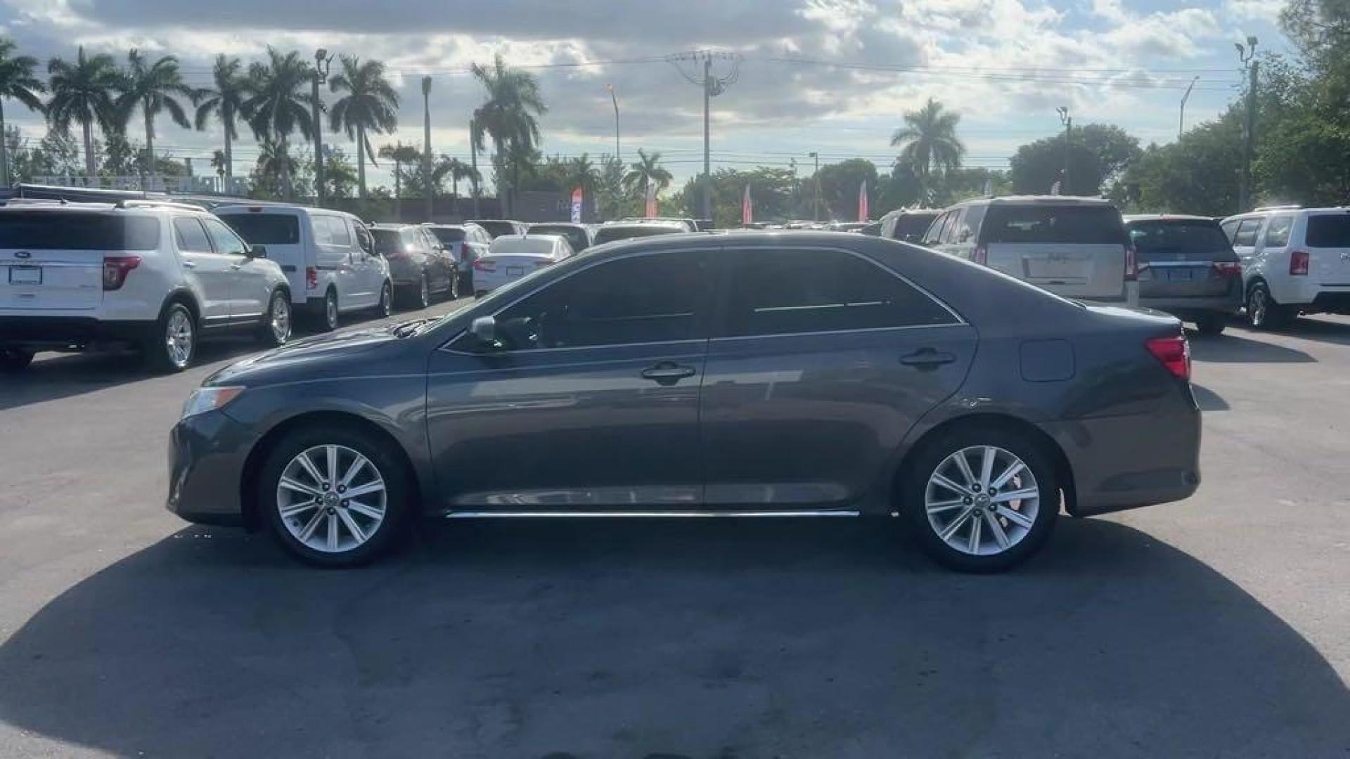 2013 Gray /Ash Toyota Camry LE (4T1BF1FK9DU) with an 2.5L I4 SMPI DOHC engine, Automatic transmission, located at 27610 S Dixie Hwy, Homestead, FL, 33032, (305) 749-2348, 25.510241, -80.438301 - Photo#1