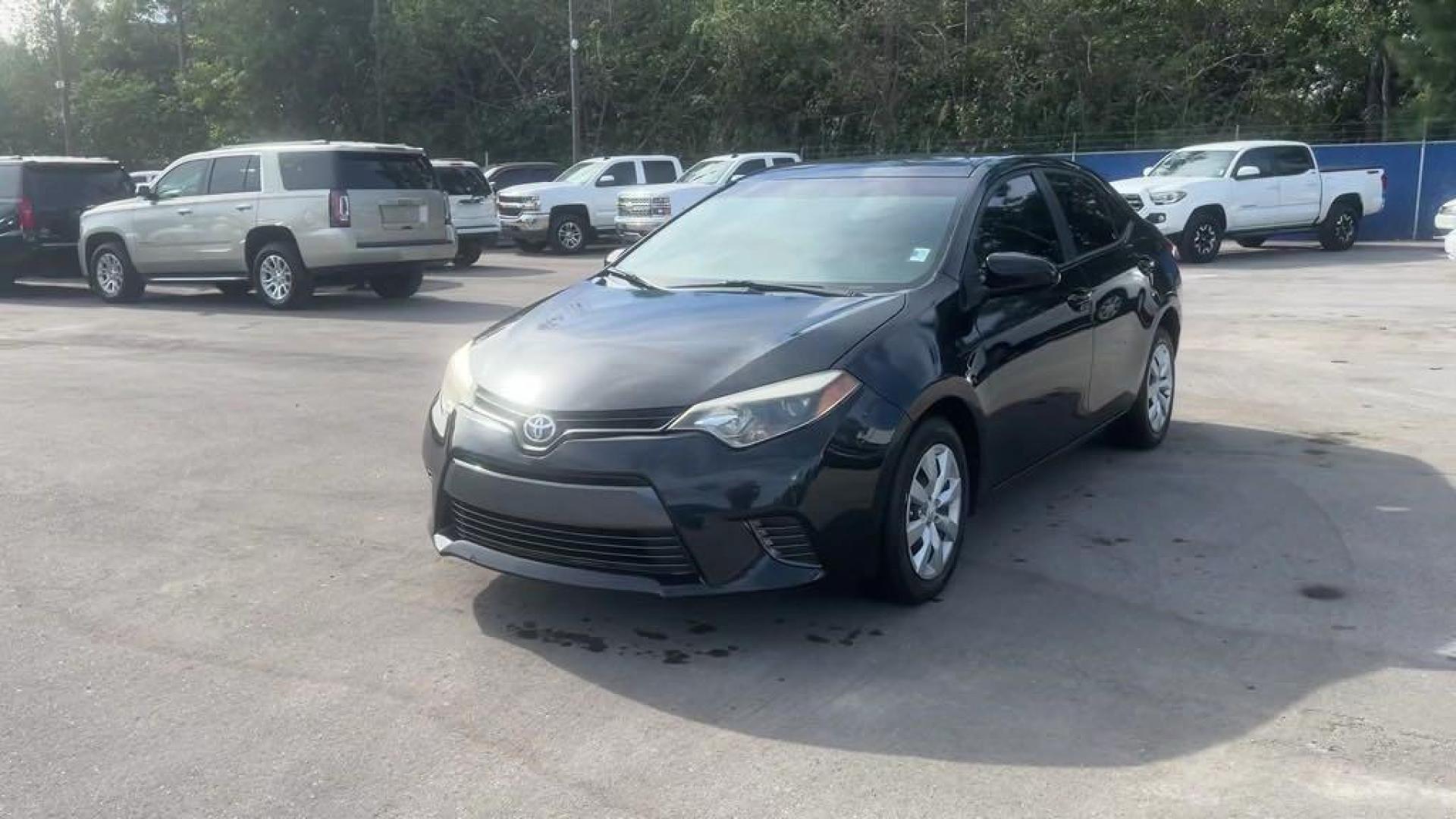 2016 Black Sand Pearl /Steel Gray Toyota Corolla L (5YFBURHE9GP) with an 1.8L I4 DOHC Dual VVT-i engine, Automatic transmission, located at 27610 S Dixie Hwy, Homestead, FL, 33032, (305) 749-2348, 25.510241, -80.438301 - Photo#0