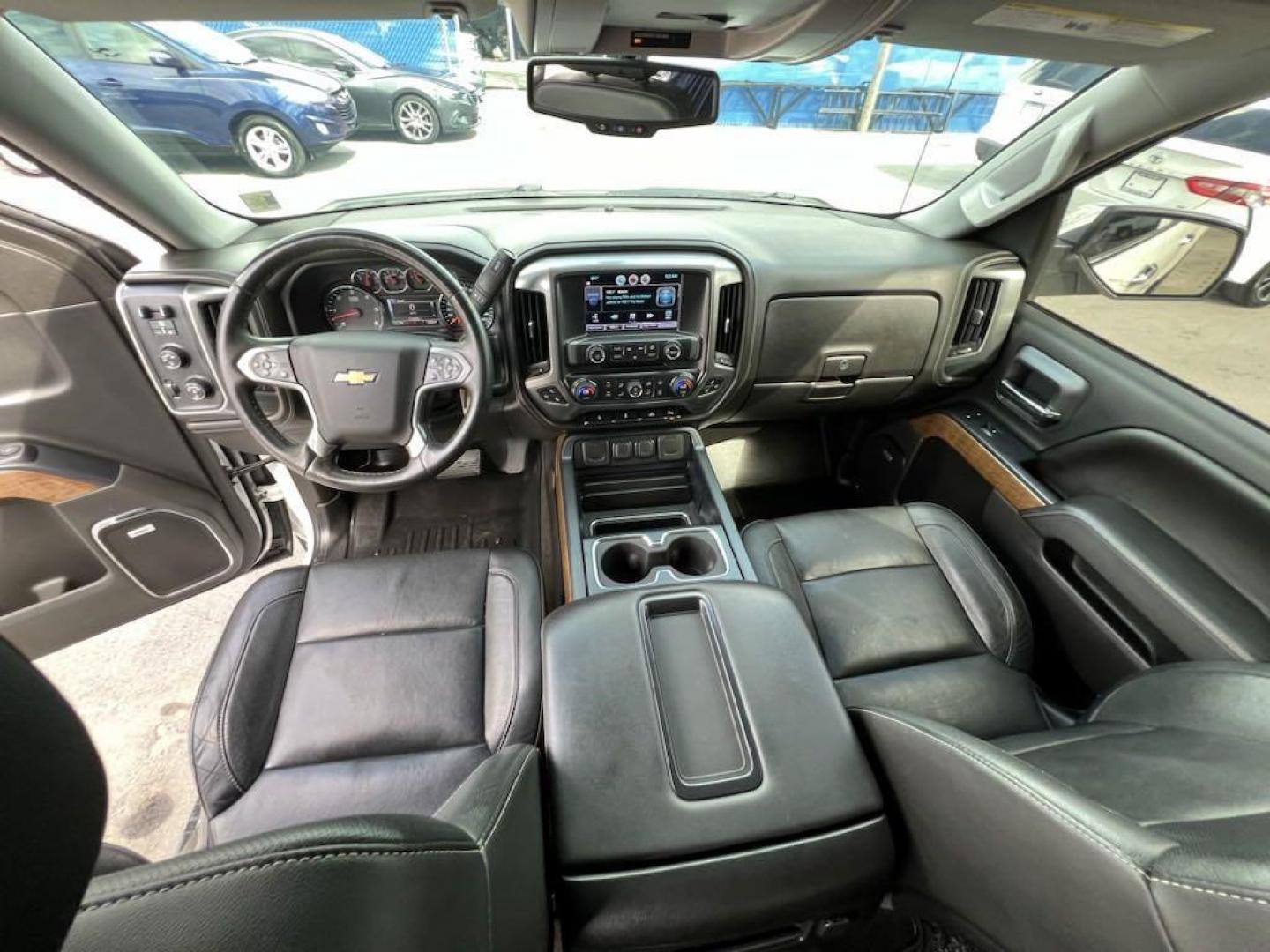 2015 Summit White /Jet Black Chevrolet Silverado 1500 LTZ (1GCVKSECXFZ) with an EcoTec3 5.3L V8 engine, Automatic transmission, located at 27610 S Dixie Hwy, Homestead, FL, 33032, (305) 749-2348, 25.510241, -80.438301 - Photo#15