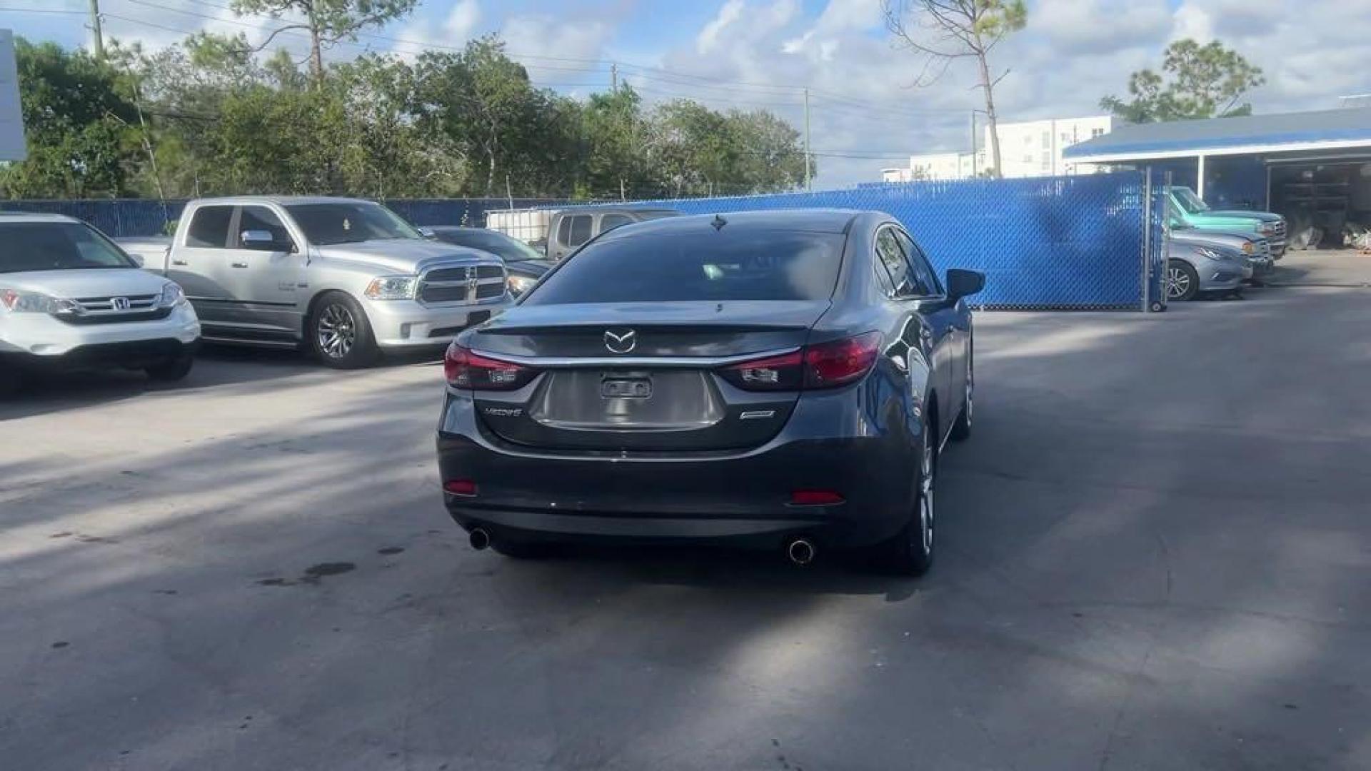 2014 Meteor Gray Mica Mazda Mazda6 i Grand Touring (JM1GJ1W55E1) with an SKYACTIV-G 2.5L I4 DOHC 16V engine, Automatic transmission, located at 27610 S Dixie Hwy, Homestead, FL, 33032, (305) 749-2348, 25.510241, -80.438301 - Photo#4