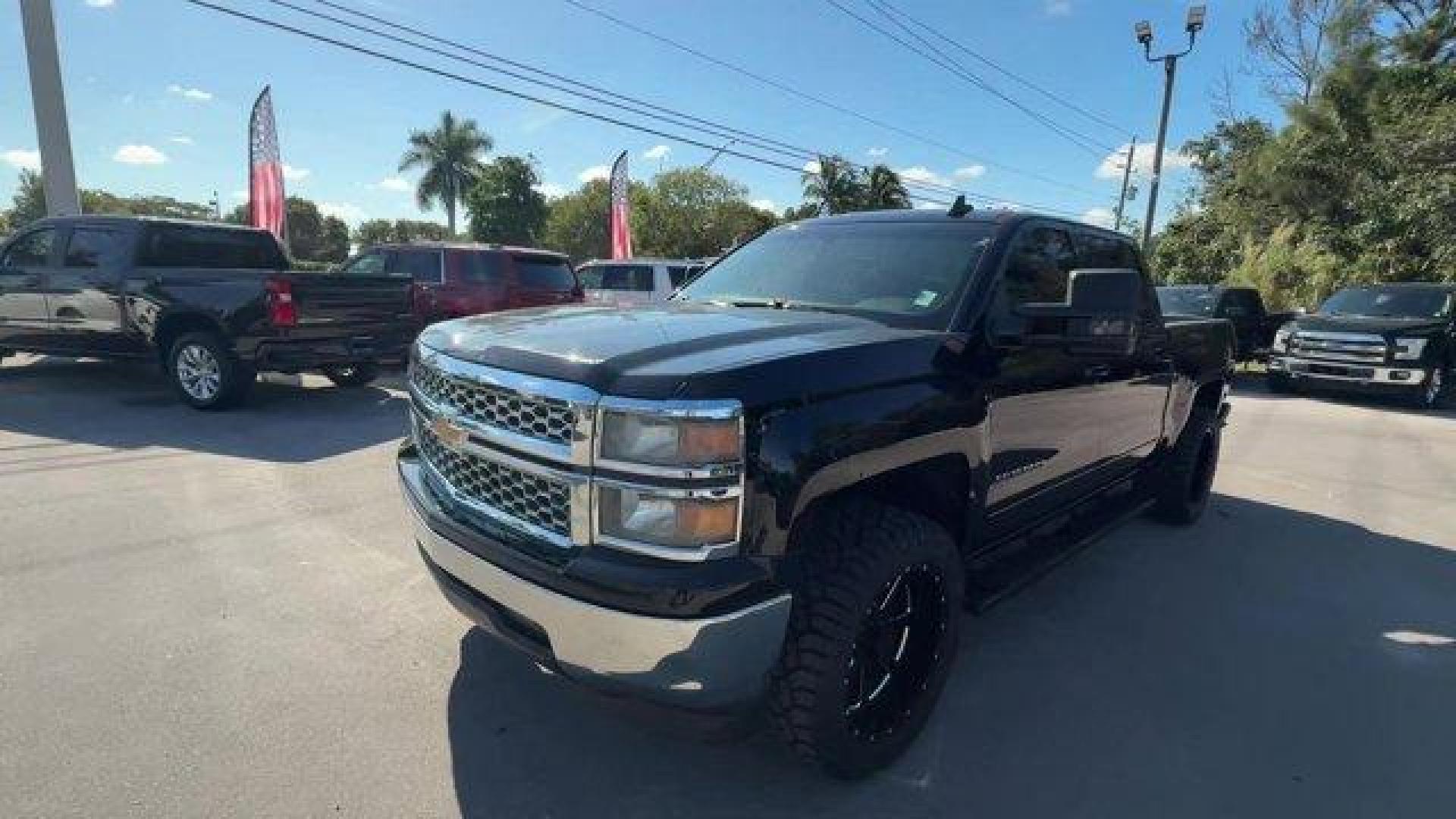 2015 Black /Jet Black Chevrolet Silverado 1500 LT (3GCPCREH7FG) with an 6 4.3L engine, Automatic transmission, located at 27610 S Dixie Hwy, Homestead, FL, 33032, (305) 749-2348, 25.510241, -80.438301 - Only 106,034 Miles! Boasts 24 Highway MPG and 18 City MPG! This Chevrolet Silverado 1500 delivers a Gas/Ethanol V6 4.3L/262 engine powering this Automatic transmission. WHEELS, 17 X 8 (43.2 CM X 20.3 CM) BRIGHT MACHINED ALUMINUM (STD), TRANSMISSION, 6-SPEED AUTOMATIC, ELECTRONICALLY CONTROLLED with - Photo#0