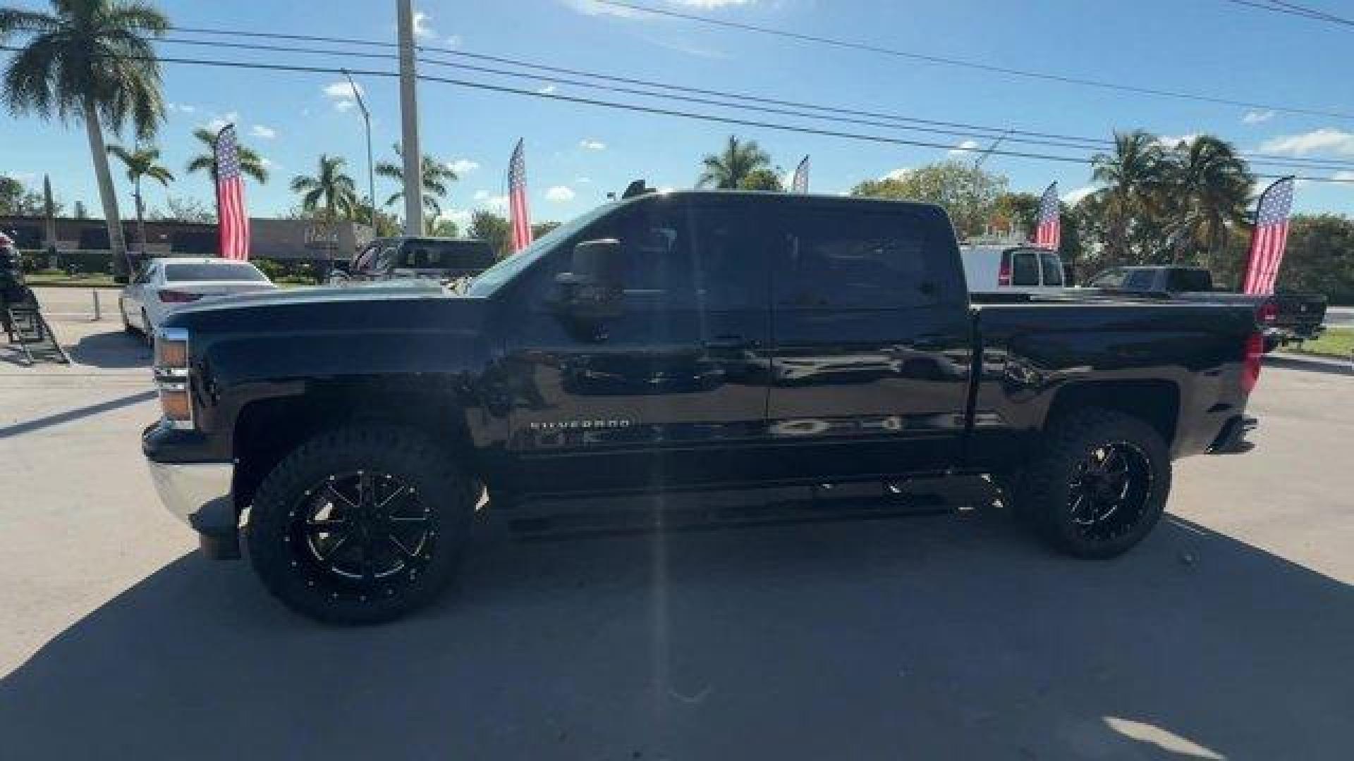 2015 Black /Jet Black Chevrolet Silverado 1500 LT (3GCPCREH7FG) with an 6 4.3L engine, Automatic transmission, located at 27610 S Dixie Hwy, Homestead, FL, 33032, (305) 749-2348, 25.510241, -80.438301 - Only 106,034 Miles! Boasts 24 Highway MPG and 18 City MPG! This Chevrolet Silverado 1500 delivers a Gas/Ethanol V6 4.3L/262 engine powering this Automatic transmission. WHEELS, 17 X 8 (43.2 CM X 20.3 CM) BRIGHT MACHINED ALUMINUM (STD), TRANSMISSION, 6-SPEED AUTOMATIC, ELECTRONICALLY CONTROLLED with - Photo#1