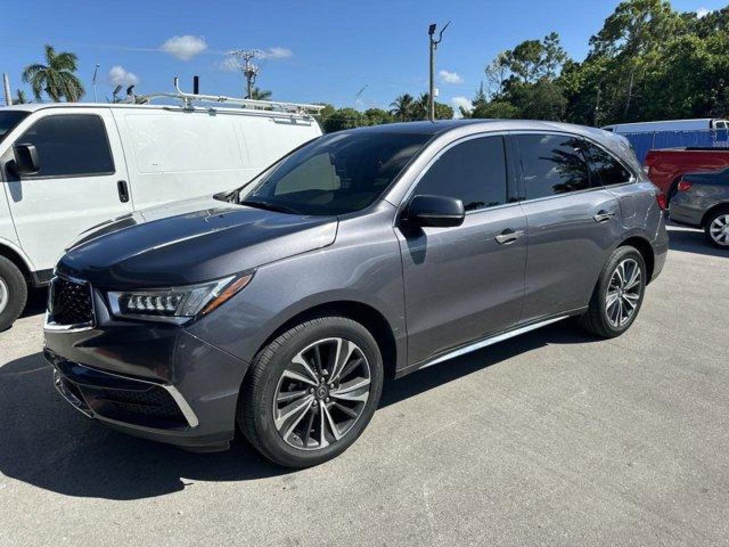 2020 Gray Acura MDX Technology (5J8YD3H52LL) with an 6 3.5 L engine, Automatic transmission, located at 27610 S Dixie Hwy, Homestead, FL, 33032, (305) 749-2348, 25.510241, -80.438301 - Only 23,617 Miles! Delivers 27 Highway MPG and 20 City MPG! This Acura MDX boasts a Premium Unleaded V-6 3.5 L/212 engine powering this Automatic transmission. Window Grid Antenna, Wheels: 20 x 8 Shark Gray Twisted 10-Spoke -inc: Machine-finished, Voice Activated Multi Zone Auto-Climate Control Air - Photo#0