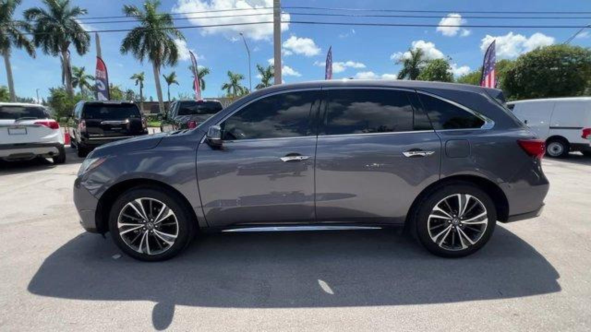 2020 Gray Acura MDX Technology (5J8YD3H52LL) with an 6 3.5 L engine, Automatic transmission, located at 27610 S Dixie Hwy, Homestead, FL, 33032, (305) 749-2348, 25.510241, -80.438301 - Only 23,617 Miles! Delivers 27 Highway MPG and 20 City MPG! This Acura MDX boasts a Premium Unleaded V-6 3.5 L/212 engine powering this Automatic transmission. Window Grid Antenna, Wheels: 20 x 8 Shark Gray Twisted 10-Spoke -inc: Machine-finished, Voice Activated Multi Zone Auto-Climate Control Air - Photo#0