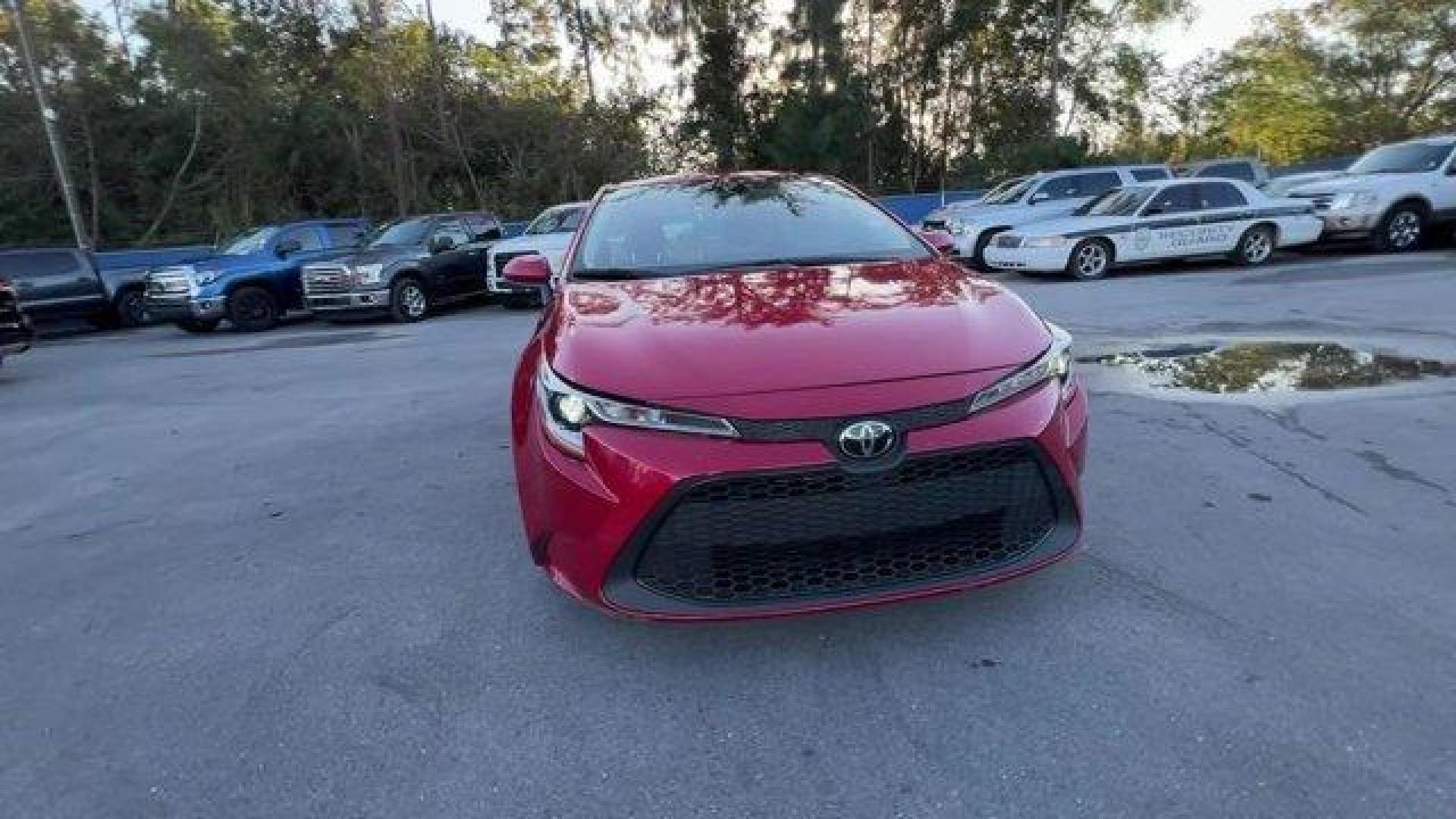 2020 Red Toyota Corolla LE (JTDEPRAE0LJ) with an 4 1.8 L engine, Variable transmission, located at 27610 S Dixie Hwy, Homestead, FL, 33032, (305) 749-2348, 25.510241, -80.438301 - KBB.com 10 Coolest New Cars Under $20,000. Only 44,366 Miles! Scores 38 Highway MPG and 30 City MPG! This Toyota Corolla delivers a Regular Unleaded I-4 1.8 L/110 engine powering this Variable transmission. Wheels: 16 Wide Vent Steel, Wheels w/Full Wheel Covers, Variable Intermittent Wipers.* This T - Photo#11
