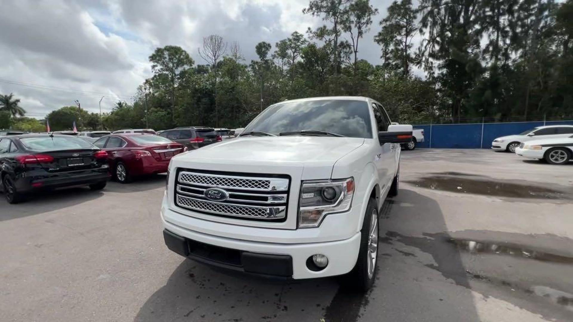 2013 White /Steel Gray Ford F-150 (1FTFW1CT7DF) with an 3.5L V6 engine, Automatic transmission, located at 27610 S Dixie Hwy, Homestead, FL, 33032, (305) 749-2348, 25.510241, -80.438301 - Photo#0