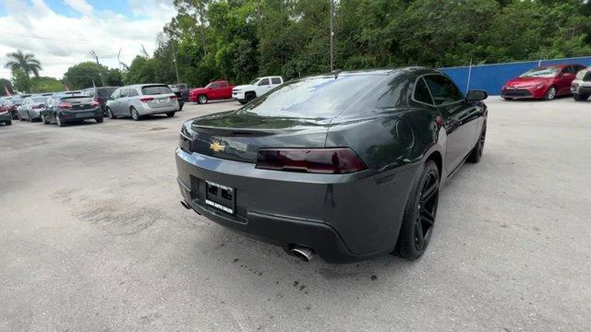 2014 Ashen Gray Metallic /Black Chevrolet Camaro 1LT (2G1FB1E31E9) with an 6 3.6L engine, Automatic transmission, located at 27610 S Dixie Hwy, Homestead, FL, 33032, (305) 749-2348, 25.510241, -80.438301 - KBB.com Best Resale Value Awards. Scores 27 Highway MPG and 18 City MPG! This Chevrolet Camaro delivers a Gas V6 3.6L/217 engine powering this Automatic transmission. WHEELS, 18 (45.7 CM) PAINTED ALUMINUM (STD), WHEEL AND TIRE, SPARE, COMPACT includes 18 (45.7 cm) steel spare wheel, TRANSMISSION, 6- - Photo#3