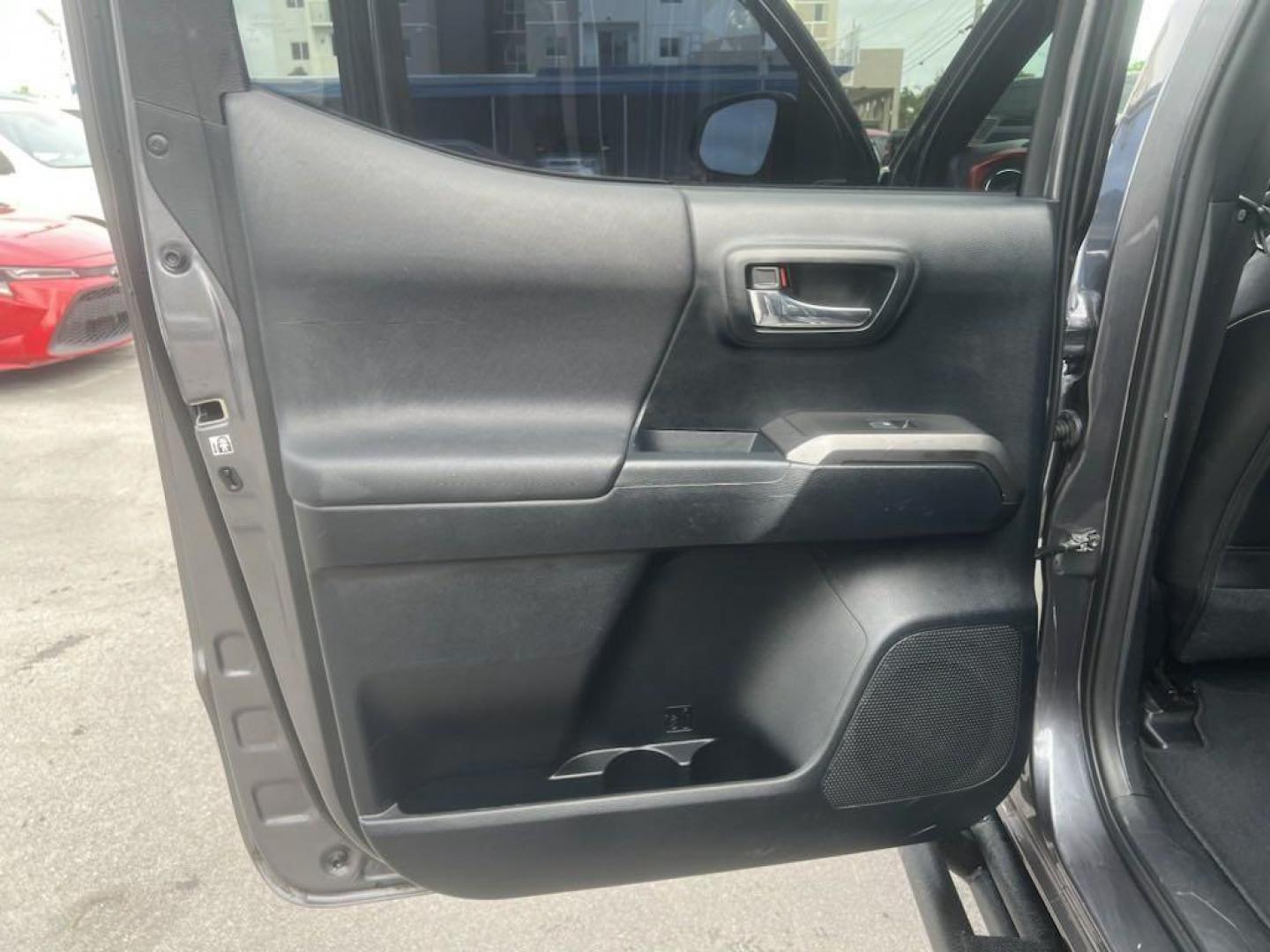 2016 Magnetic Gray Metallic /Black/Orange Toyota Tacoma SR5 (5TFAZ5CN4GX) with an V6 engine, Automatic transmission, located at 27610 S Dixie Hwy, Homestead, FL, 33032, (305) 749-2348, 25.510241, -80.438301 - Photo#12