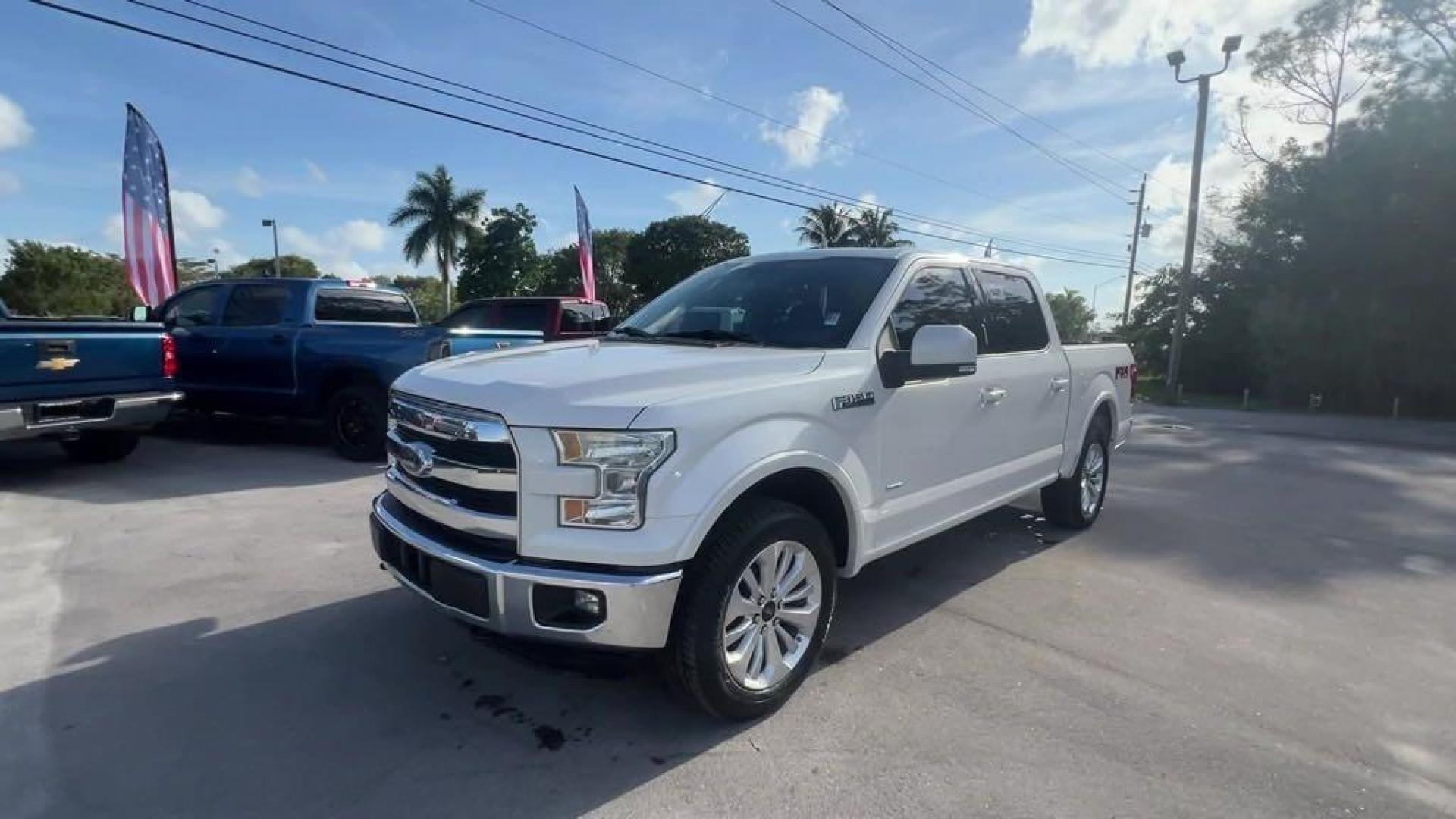 2015 White Ford F-150 (1FTEW1EG7FF) with an 3.5L V6 engine, Automatic transmission, located at 27610 S Dixie Hwy, Homestead, FL, 33032, (305) 749-2348, 25.510241, -80.438301 - Photo#0