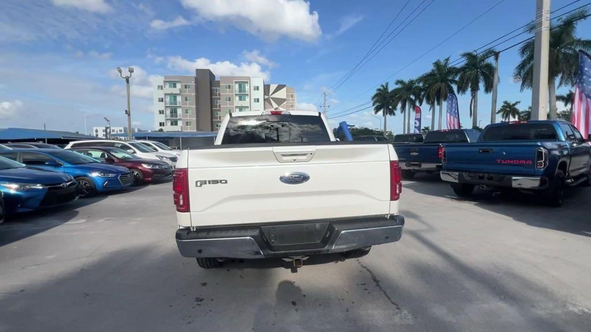 2015 White Ford F-150 (1FTEW1EG7FF) with an 3.5L V6 engine, Automatic transmission, located at 27610 S Dixie Hwy, Homestead, FL, 33032, (305) 749-2348, 25.510241, -80.438301 - Photo#3