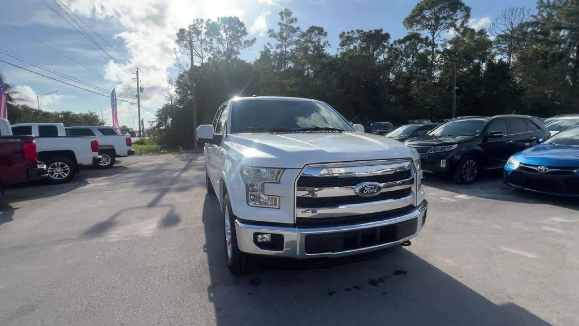 2015 White Ford F-150 (1FTEW1EG7FF) with an 3.5L V6 engine, Automatic transmission, located at 27610 S Dixie Hwy, Homestead, FL, 33032, (305) 749-2348, 25.510241, -80.438301 - Photo#7