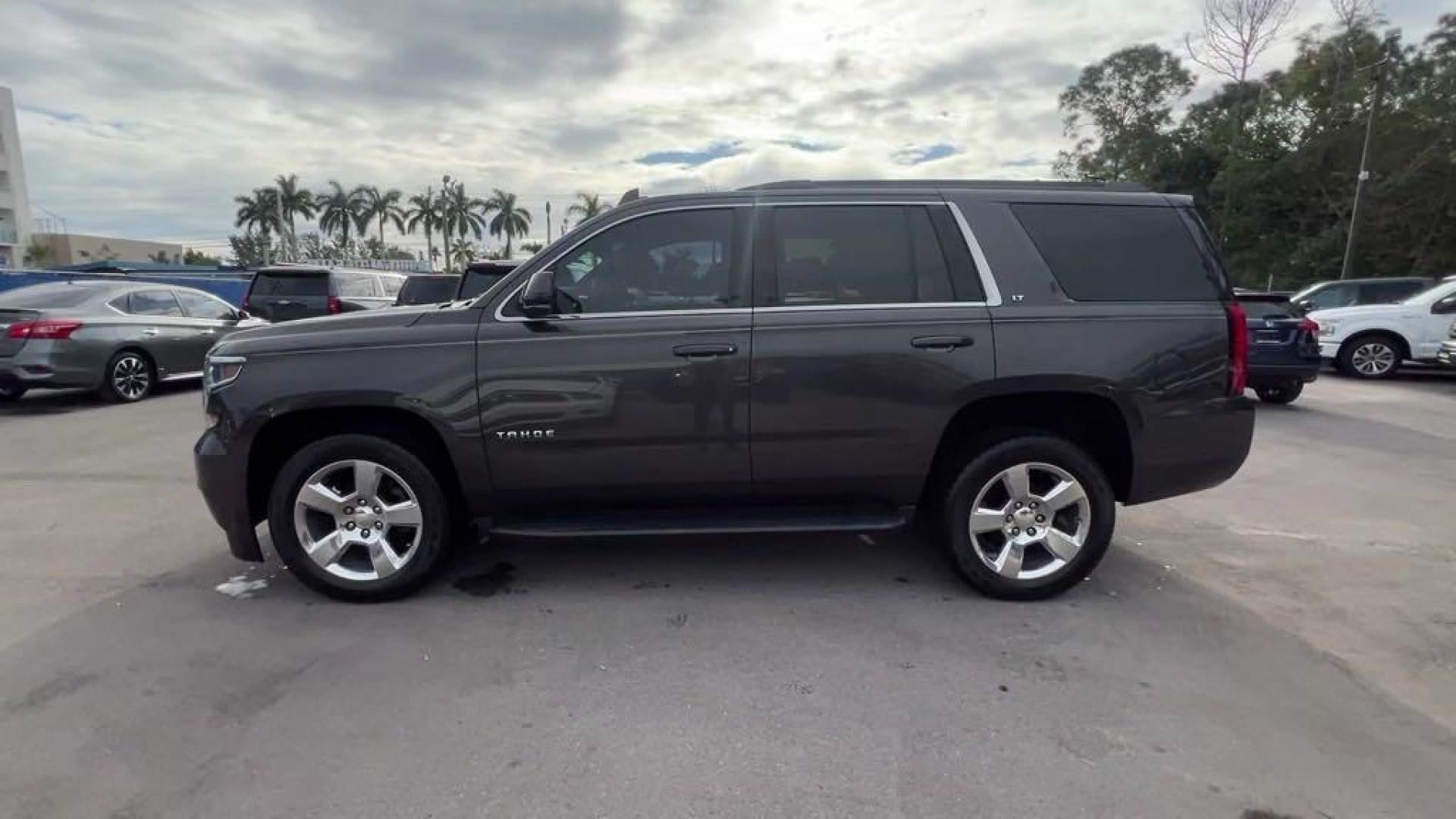 2016 Tungsten Metallic /Black Chevrolet Tahoe LT (1GNSCBKC1GR) with an EcoTec3 5.3L V8 engine, Automatic transmission, located at 27610 S Dixie Hwy, Homestead, FL, 33032, (305) 749-2348, 25.510241, -80.438301 - Photo#1