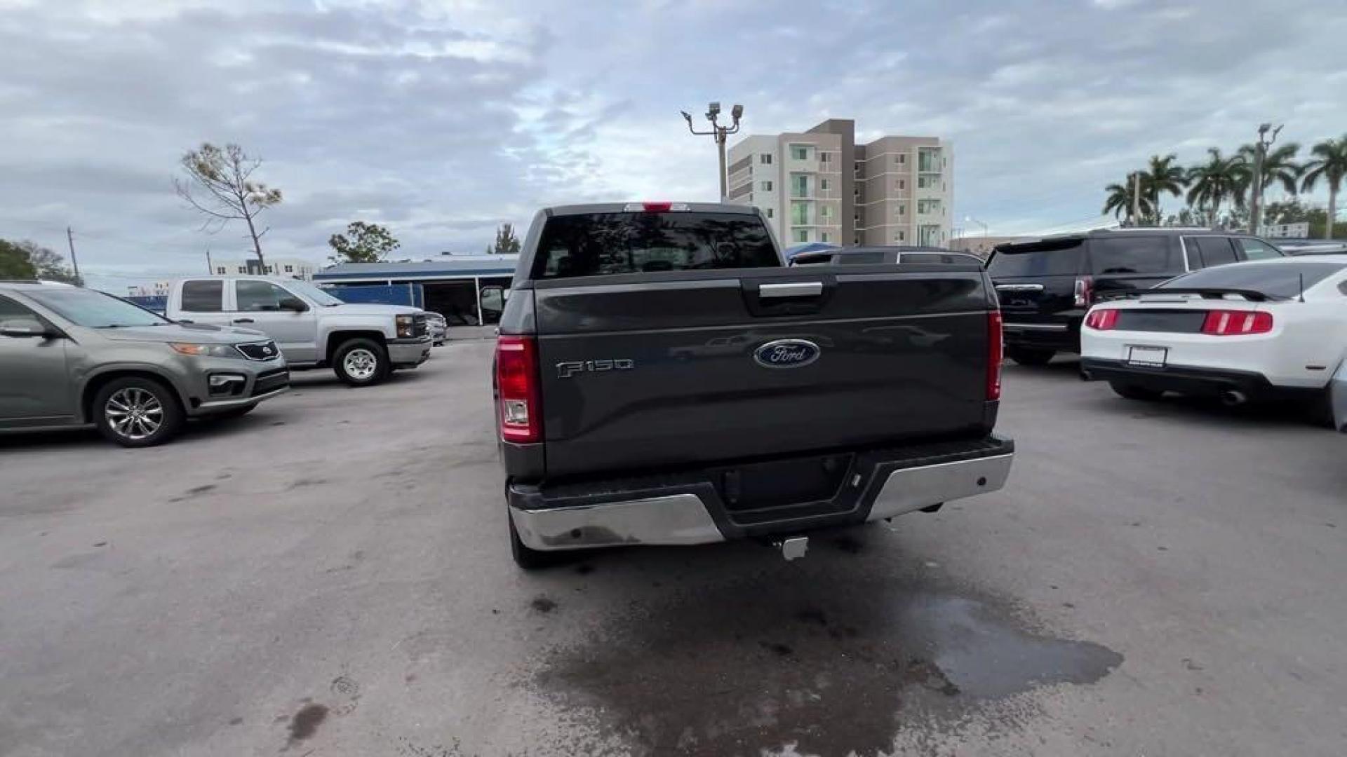 2016 Gray /Medium Light Camel Ford F-150 XLT (1FTEW1CP0GF) with an 2.7L V6 EcoBoost engine, Automatic transmission, located at 27610 S Dixie Hwy, Homestead, FL, 33032, (305) 749-2348, 25.510241, -80.438301 - Photo#3
