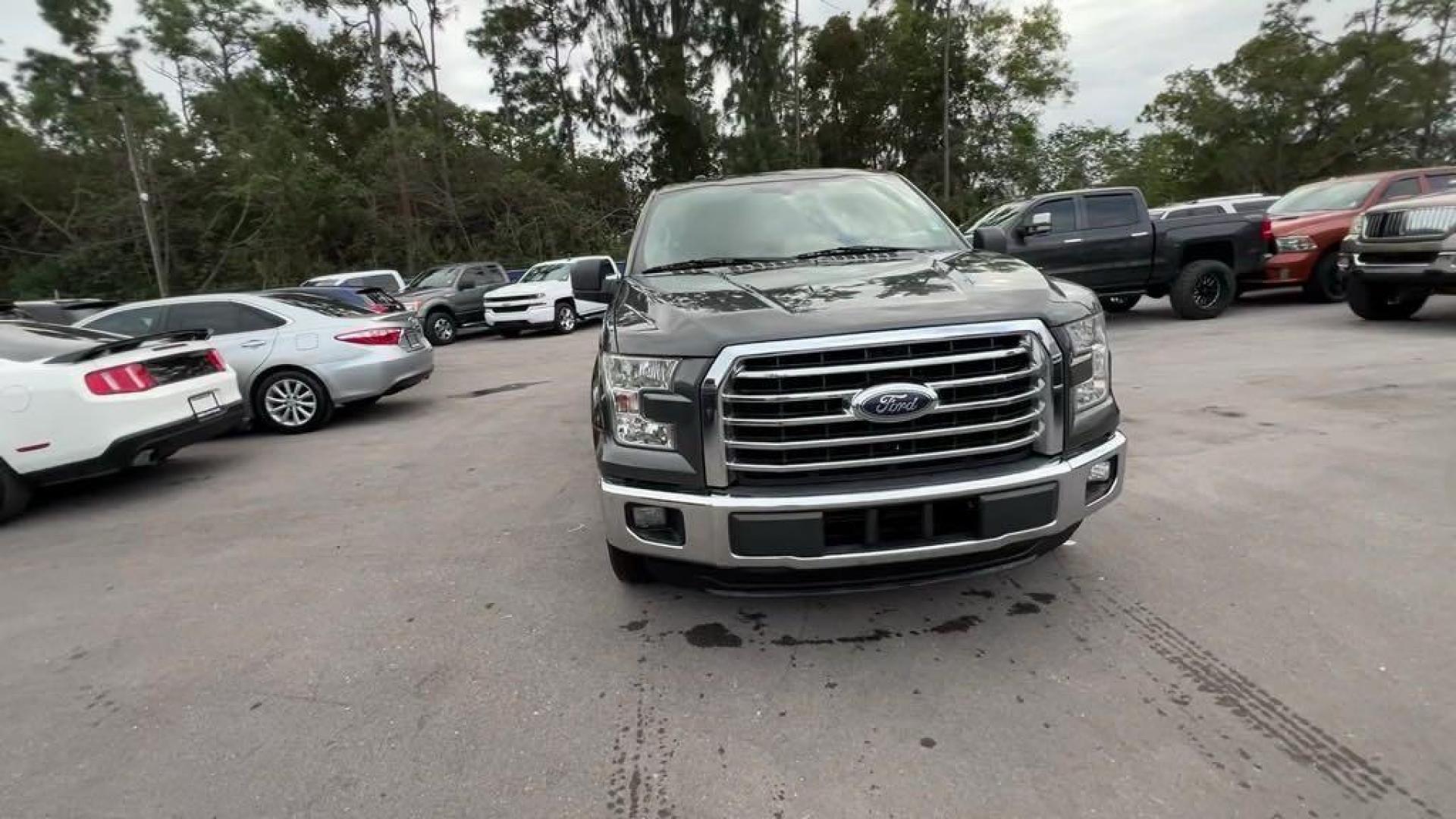 2016 Gray /Medium Light Camel Ford F-150 XLT (1FTEW1CP0GF) with an 2.7L V6 EcoBoost engine, Automatic transmission, located at 27610 S Dixie Hwy, Homestead, FL, 33032, (305) 749-2348, 25.510241, -80.438301 - Photo#7