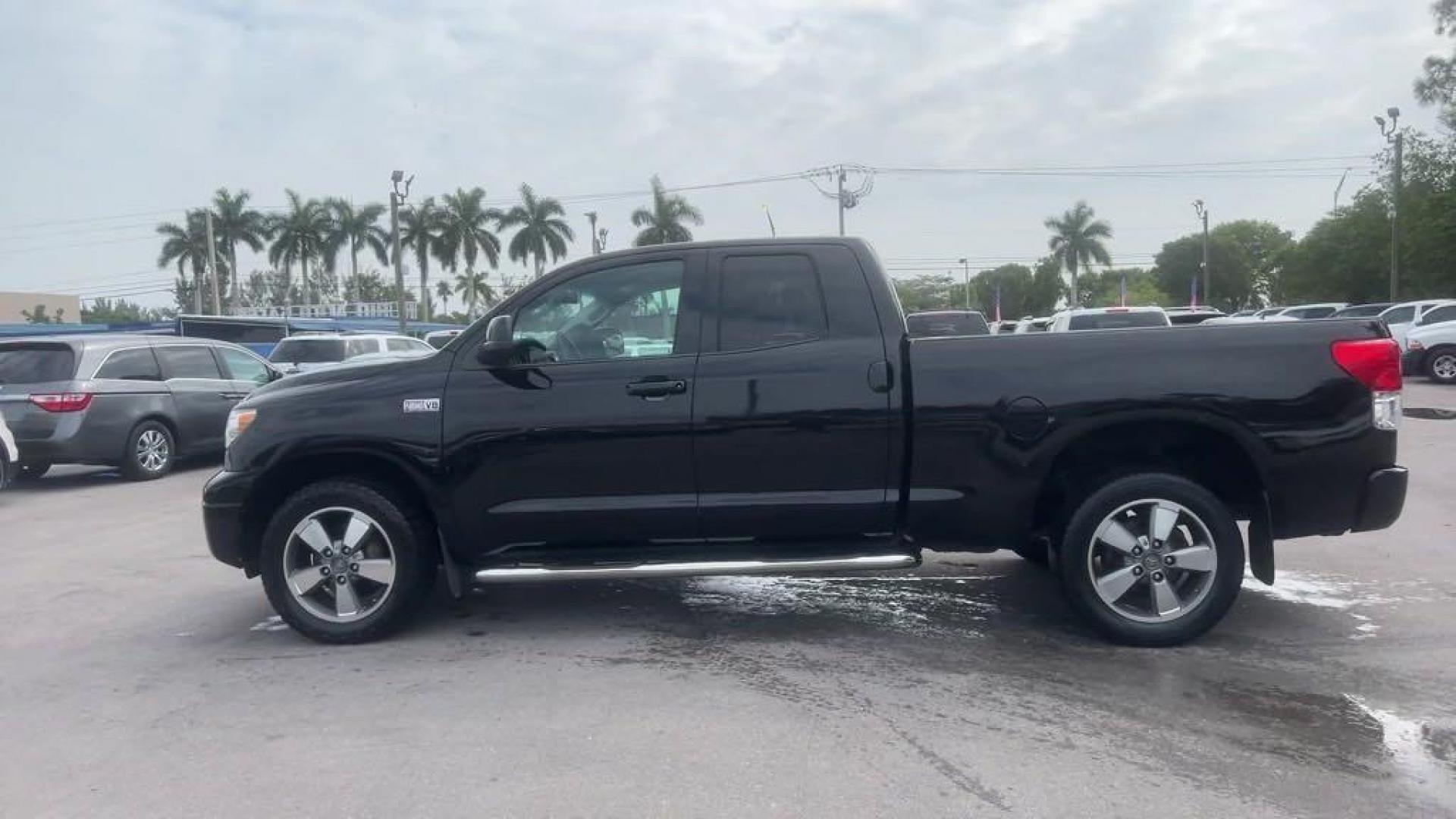 2011 Black Toyota Tundra Grade (5TFRY5F16BX) with an i-Force 5.7L V8 DOHC engine, Automatic transmission, located at 27610 S Dixie Hwy, Homestead, FL, 33032, (305) 749-2348, 25.510241, -80.438301 - Photo#1