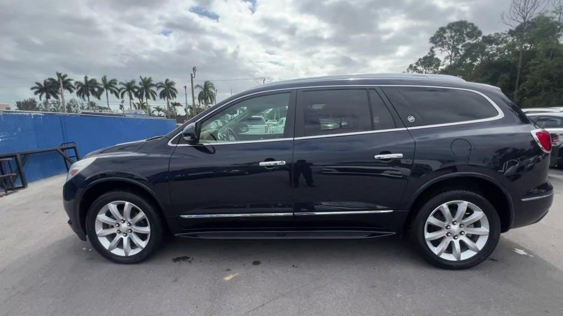 2015 Dark Sapphire Blue Metallic /Choccachino Buick Enclave Premium Group (5GAKRCKD3FJ) with an 3.6L V6 SIDI VVT engine, Automatic transmission, located at 27610 S Dixie Hwy, Homestead, FL, 33032, (305) 749-2348, 25.510241, -80.438301 - Photo#1