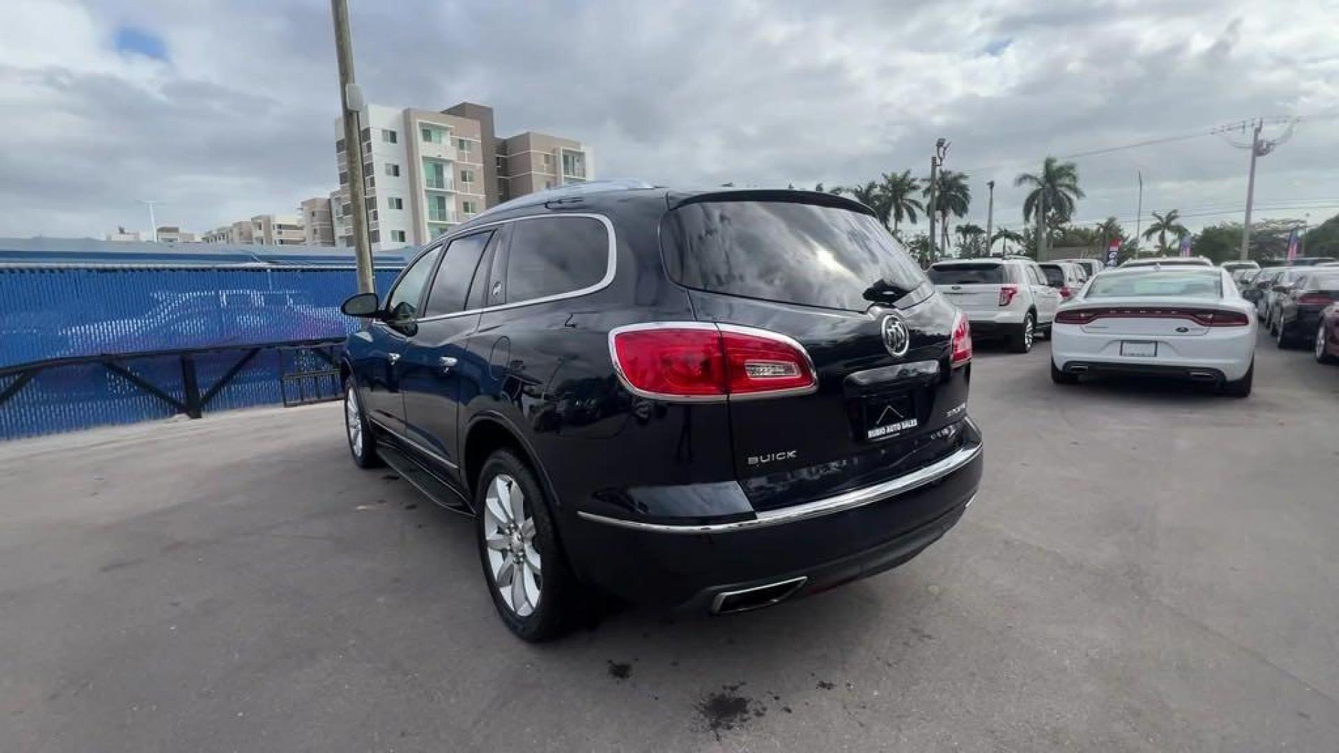 2015 Dark Sapphire Blue Metallic /Choccachino Buick Enclave Premium Group (5GAKRCKD3FJ) with an 3.6L V6 SIDI VVT engine, Automatic transmission, located at 27610 S Dixie Hwy, Homestead, FL, 33032, (305) 749-2348, 25.510241, -80.438301 - Photo#2