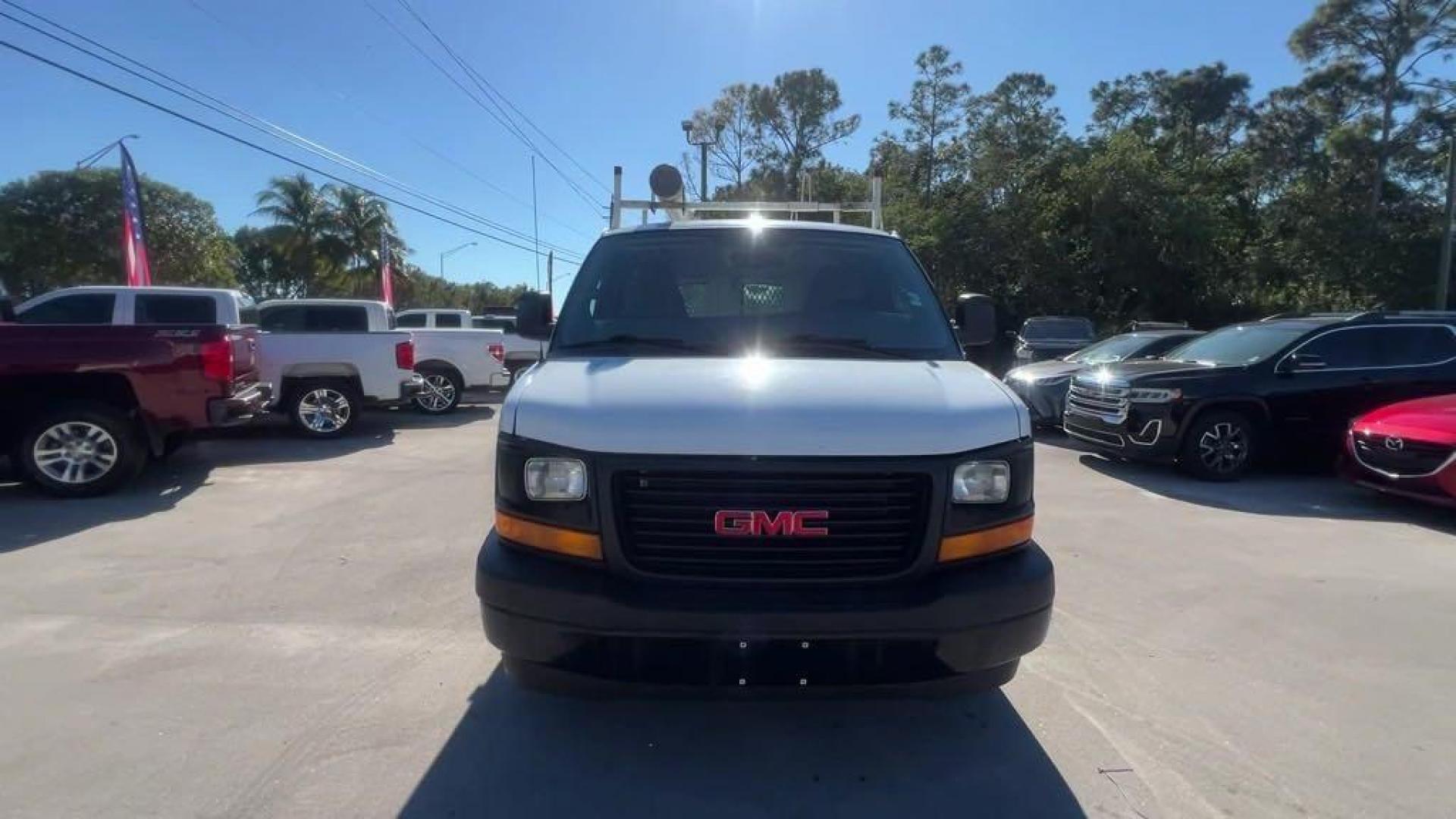 2017 Summit White /Medium Pewter GMC Savana 2500 Work Van (1GTW7AFF2H1) with an Vortec 4.8L V8 SFI engine, Automatic transmission, located at 27610 S Dixie Hwy, Homestead, FL, 33032, (305) 749-2348, 25.510241, -80.438301 - Photo#7