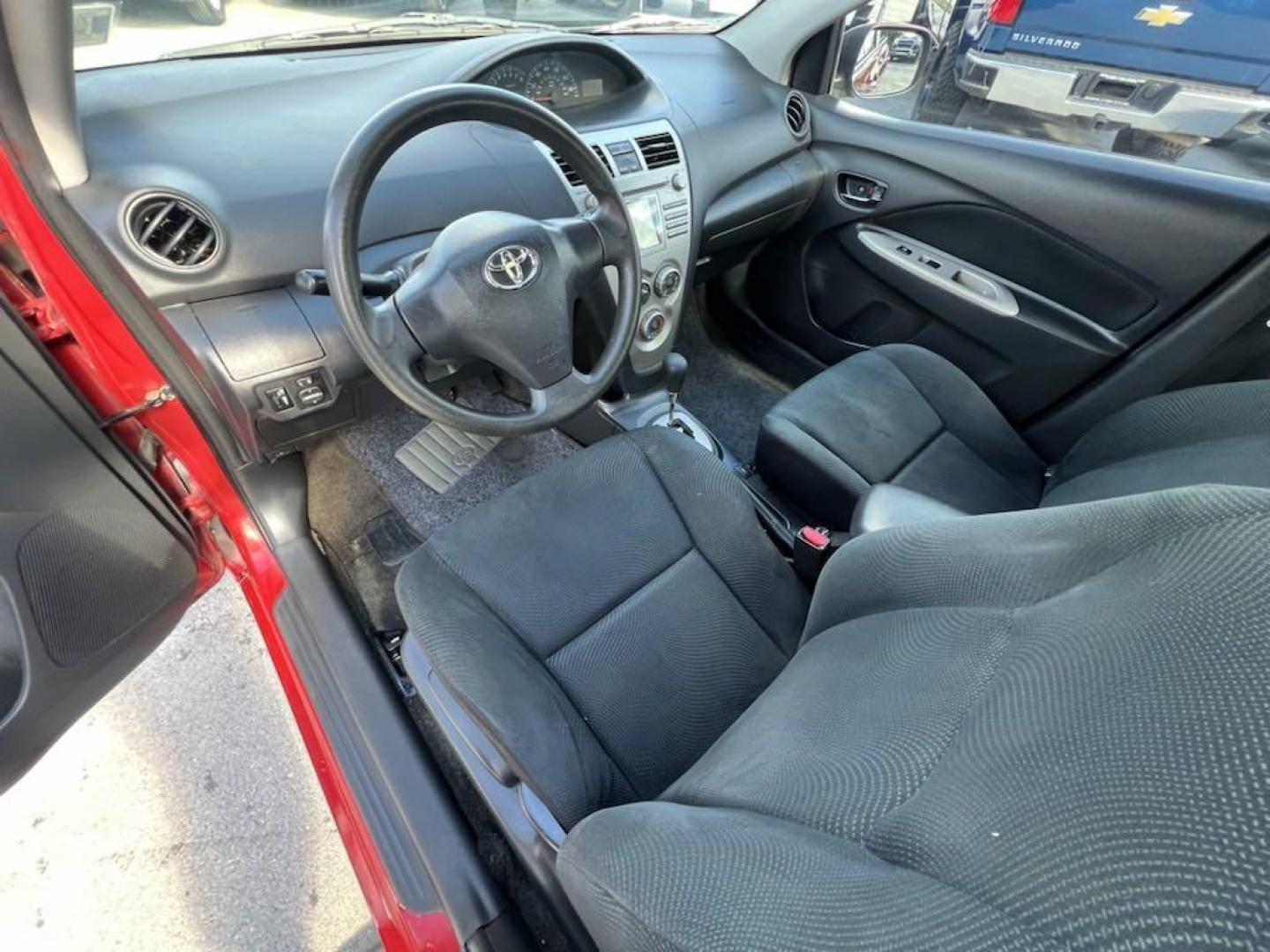 2011 Barcelona Red Metallic Toyota Yaris Base (JTDBT4K37B1) with an 1.5L I4 DOHC VVT-i 16V engine, Automatic transmission, located at 27610 S Dixie Hwy, Homestead, FL, 33032, (305) 749-2348, 25.510241, -80.438301 - Photo#10