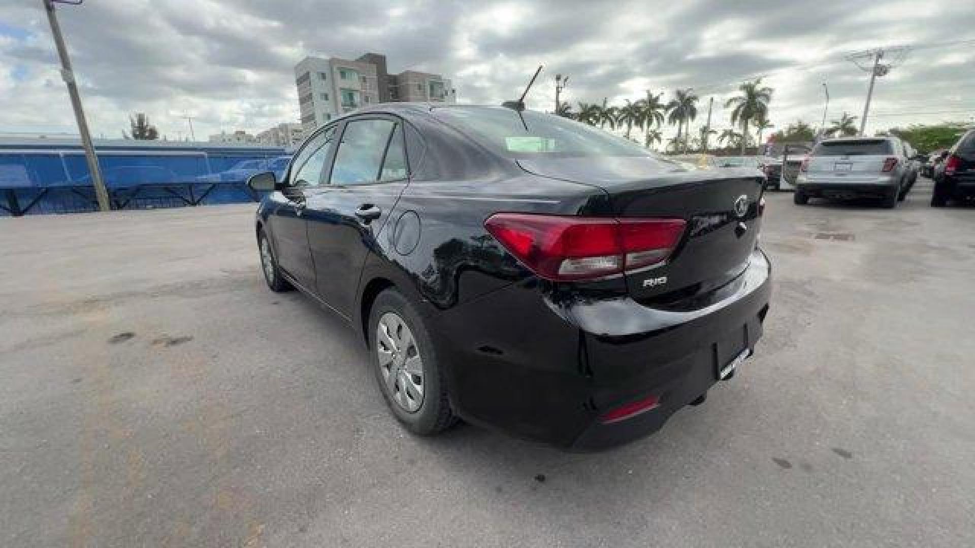 2020 Aurora Black /Black Kia Rio LX (3KPA24AD5LE) with an 4 1.6 L engine, Variable transmission, located at 27610 S Dixie Hwy, Homestead, FL, 33032, (305) 749-2348, 25.510241, -80.438301 - Delivers 41 Highway MPG and 33 City MPG! This Kia Rio delivers a Regular Unleaded I-4 1.6 L/98 engine powering this Variable transmission. CARPET FLOOR MAT, BLACK, WOVEN CLOTH SEAT TRIM, AURORA BLACK.*This Kia Rio Comes Equipped with These Options *Woven Cloth Seat Trim, Wheels: 15 x 5.5J Steel w/Fu - Photo#1