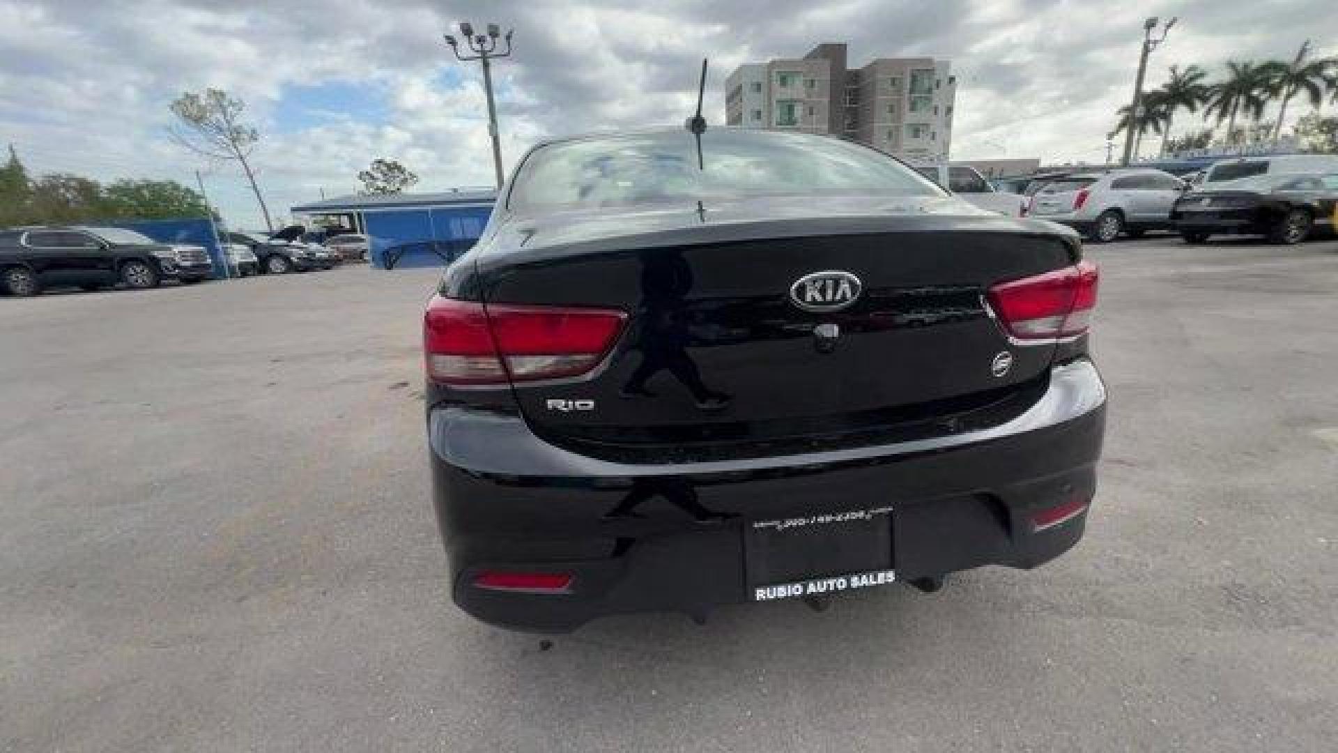 2020 Aurora Black /Black Kia Rio LX (3KPA24AD5LE) with an 4 1.6 L engine, Variable transmission, located at 27610 S Dixie Hwy, Homestead, FL, 33032, (305) 749-2348, 25.510241, -80.438301 - Delivers 41 Highway MPG and 33 City MPG! This Kia Rio delivers a Regular Unleaded I-4 1.6 L/98 engine powering this Variable transmission. CARPET FLOOR MAT, BLACK, WOVEN CLOTH SEAT TRIM, AURORA BLACK.*This Kia Rio Comes Equipped with These Options *Woven Cloth Seat Trim, Wheels: 15 x 5.5J Steel w/Fu - Photo#2