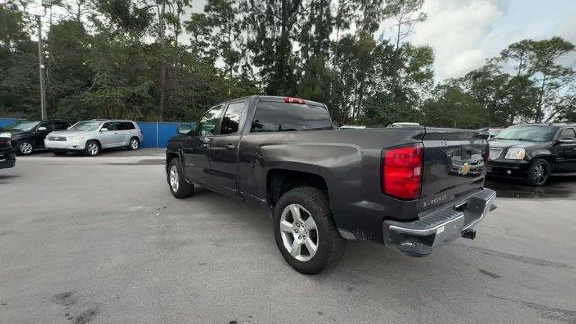 2014 Tungsten Metallic /Jet Black Chevrolet Silverado 1500 (1GCRCREH8EZ) with an 6 4.3L engine, Automatic transmission, located at 27610 S Dixie Hwy, Homestead, FL, 33032, (305) 749-2348, 25.510241, -80.438301 - NACTOY 2014 North American Truck of the Year. Boasts 24 Highway MPG and 18 City MPG! This Chevrolet Silverado 1500 boasts a Gas/Ethanol V6 4.3L/262 engine powering this Automatic transmission. WHEELS, 20 X 9 (50.8 CM X 22.9 CM) POLISHED-ALUMINUM, TUNGSTEN METALLIC, TRANSMISSION, 6-SPEED AUTOMATIC, E - Photo#2