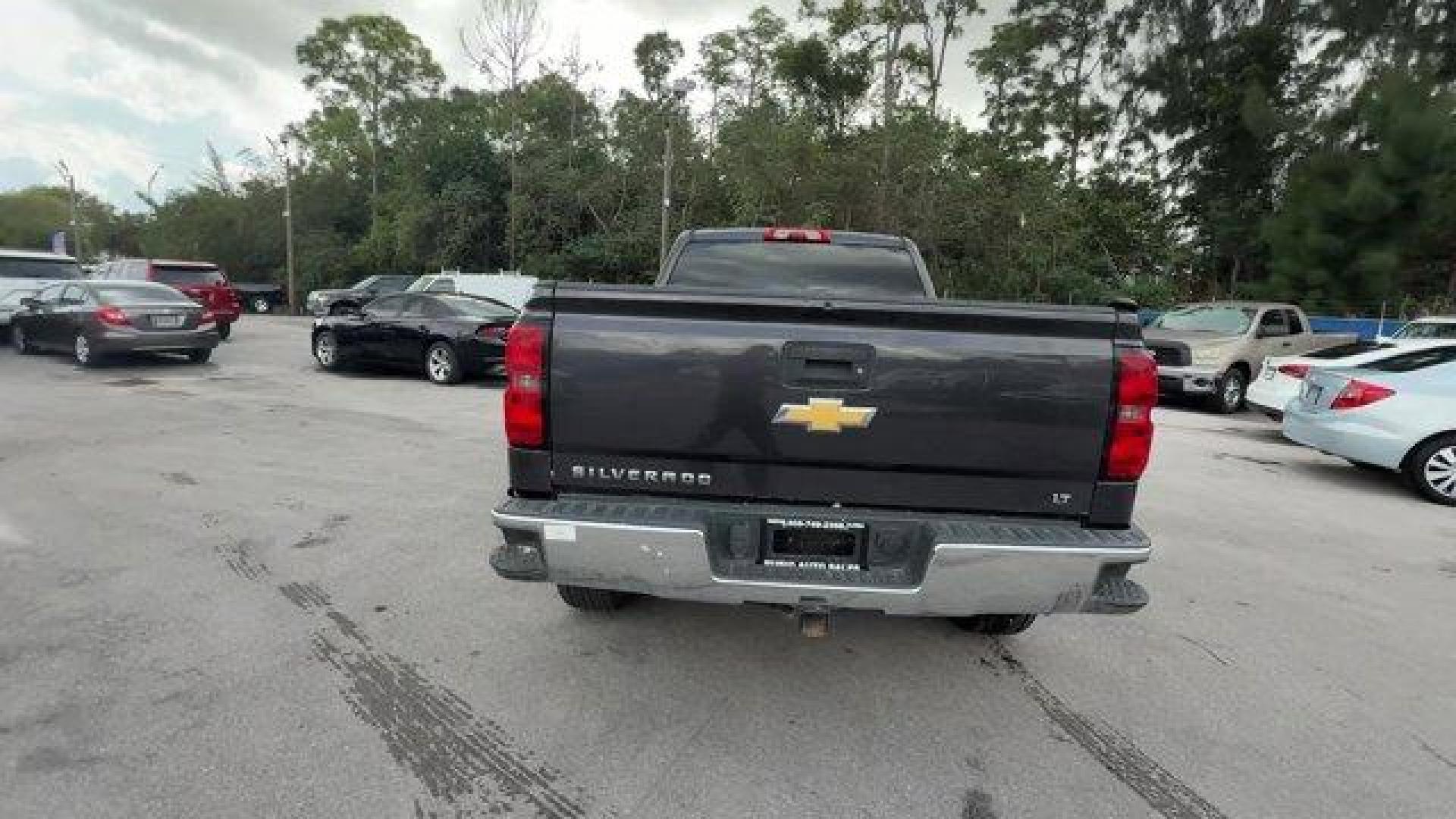 2014 Tungsten Metallic /Jet Black Chevrolet Silverado 1500 (1GCRCREH8EZ) with an 6 4.3L engine, Automatic transmission, located at 27610 S Dixie Hwy, Homestead, FL, 33032, (305) 749-2348, 25.510241, -80.438301 - NACTOY 2014 North American Truck of the Year. Boasts 24 Highway MPG and 18 City MPG! This Chevrolet Silverado 1500 boasts a Gas/Ethanol V6 4.3L/262 engine powering this Automatic transmission. WHEELS, 20 X 9 (50.8 CM X 22.9 CM) POLISHED-ALUMINUM, TUNGSTEN METALLIC, TRANSMISSION, 6-SPEED AUTOMATIC, E - Photo#3