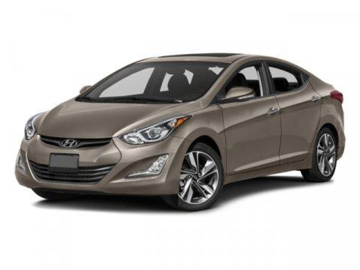 2016 Galactic Gray /Black Hyundai Elantra (KMHDH4AE5GU) with an 4 1.8 L engine, Automatic transmission, located at 27610 S Dixie Hwy, Homestead, FL, 33032, (305) 749-2348, 25.510241, -80.438301 - KBB.com Best Buy Awards Finalist. Delivers 38 Highway MPG and 28 City MPG! This Hyundai Elantra delivers a Regular Unleaded I-4 1.8 L/110 engine powering this Automatic transmission. GALACTIC GRAY, CARPETED FLOOR MATS, BLACK, LEATHER SEATING SURFACES.* This Hyundai Elantra Features the Following Opt - Photo#0