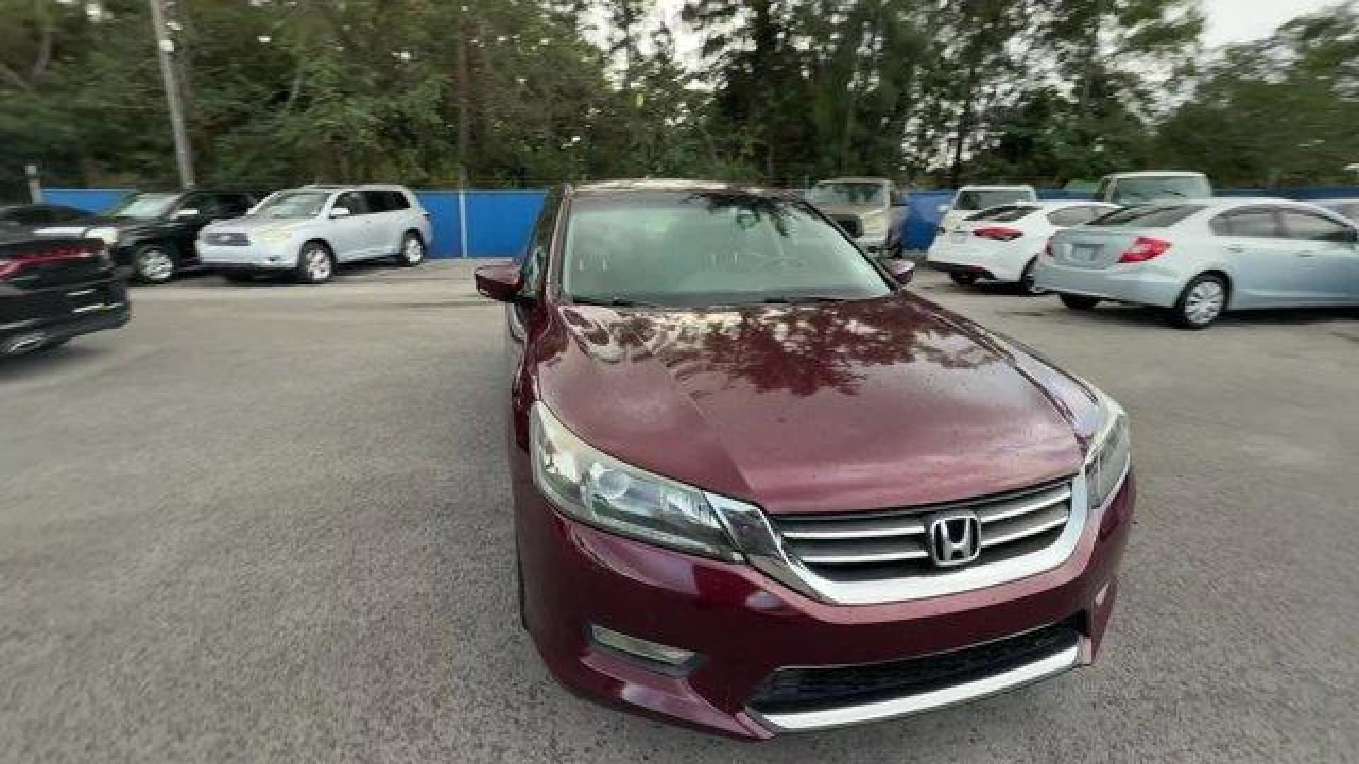 2013 Burgundy Honda Accord Sdn (1HGCR2F58DA) with an 4 2.4L engine, Variable transmission, located at 27610 S Dixie Hwy, Homestead, FL, 33032, (305) 749-2348, 25.510241, -80.438301 - IIHS Top Safety Pick. Scores 35 Highway MPG and 26 City MPG! This Honda Accord Sdn boasts a Gas I4 2.4L/144 engine powering this Variable transmission. Vehicle Stability Assist (VSA) w/traction control, Variable intermittent flush windshield wipers, Tire pressure monitoring system.*This Honda Accord - Photo#7