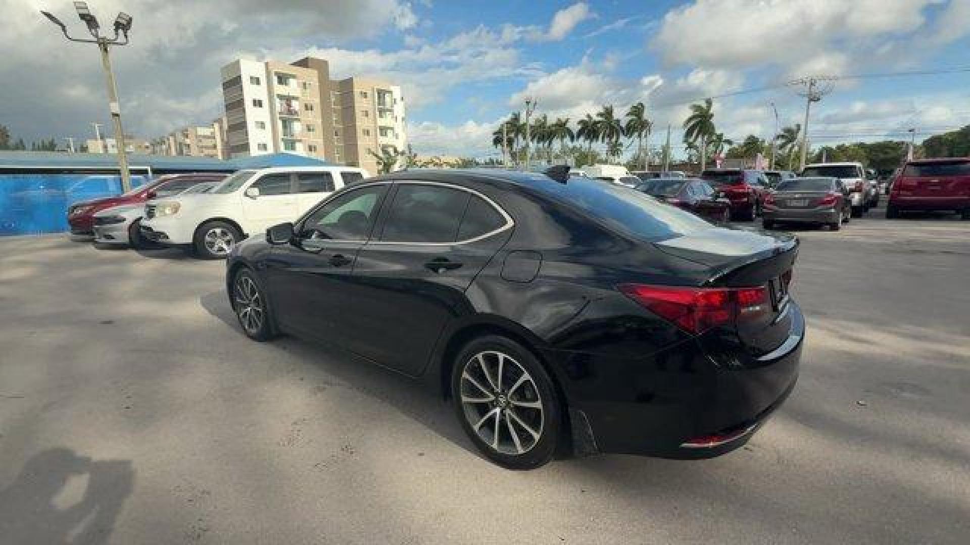 2016 Black Acura TLX (19UUB2F38GA) with an 6 3.5 L engine, Automatic transmission, located at 27610 S Dixie Hwy, Homestead, FL, 33032, (305) 749-2348, 25.510241, -80.438301 - KBB.com 10 Best Luxury Cars Under $35,000. Delivers 34 Highway MPG and 21 City MPG! This Acura TLX boasts a Premium Unleaded V-6 3.5 L/212 engine powering this Automatic transmission. Window Grid Antenna, Wheels: 18 x 7.5 Aluminum-Alloy, Vehicle Stability Assist Electronic Stability Control (ESC).* - Photo#2