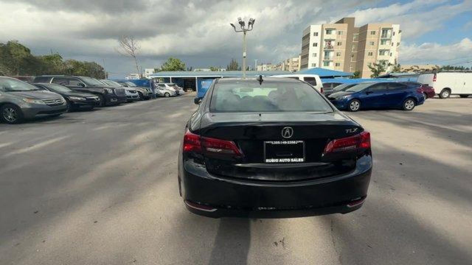 2016 Black Acura TLX (19UUB2F38GA) with an 6 3.5 L engine, Automatic transmission, located at 27610 S Dixie Hwy, Homestead, FL, 33032, (305) 749-2348, 25.510241, -80.438301 - KBB.com 10 Best Luxury Cars Under $35,000. Delivers 34 Highway MPG and 21 City MPG! This Acura TLX boasts a Premium Unleaded V-6 3.5 L/212 engine powering this Automatic transmission. Window Grid Antenna, Wheels: 18 x 7.5 Aluminum-Alloy, Vehicle Stability Assist Electronic Stability Control (ESC).* - Photo#3