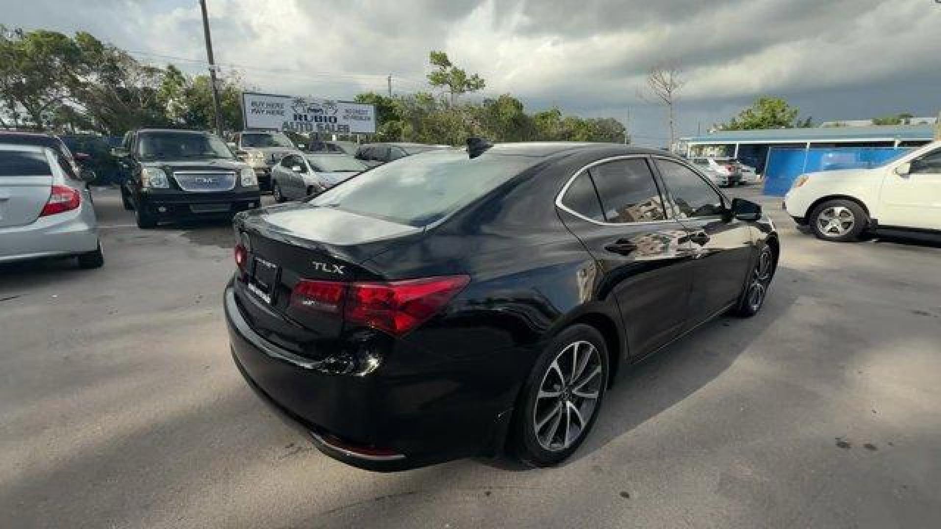 2016 Black Acura TLX (19UUB2F38GA) with an 6 3.5 L engine, Automatic transmission, located at 27610 S Dixie Hwy, Homestead, FL, 33032, (305) 749-2348, 25.510241, -80.438301 - KBB.com 10 Best Luxury Cars Under $35,000. Delivers 34 Highway MPG and 21 City MPG! This Acura TLX boasts a Premium Unleaded V-6 3.5 L/212 engine powering this Automatic transmission. Window Grid Antenna, Wheels: 18 x 7.5 Aluminum-Alloy, Vehicle Stability Assist Electronic Stability Control (ESC).* - Photo#4