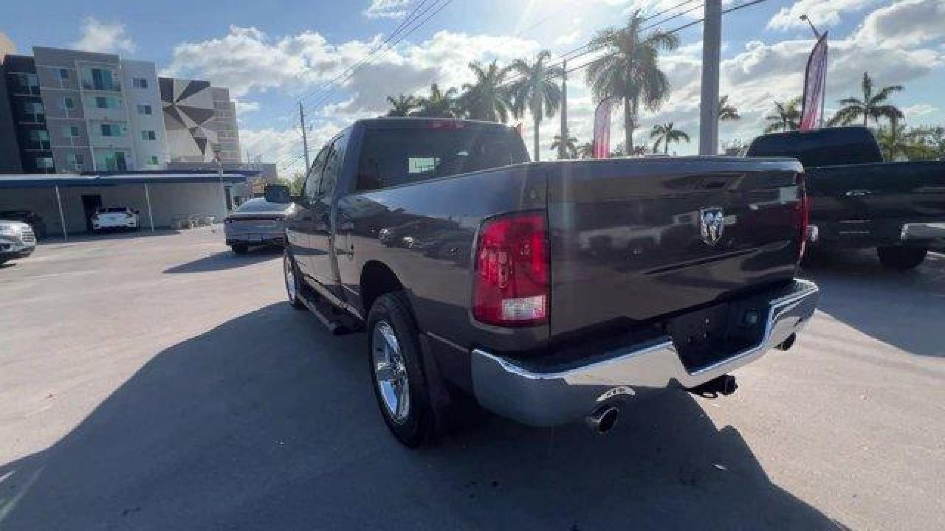 2017 Granite Crystal Metallic Clearcoat /Diesel Gray/Black Ram 1500 (1C6RR6FT4HS) with an 8 5.7 L engine, Automatic transmission, located at 27610 S Dixie Hwy, Homestead, FL, 33032, (305) 749-2348, 25.510241, -80.438301 - Delivers 22 Highway MPG and 15 City MPG! This Ram 1500 boasts a Regular Unleaded V-8 5.7 L/345 engine powering this Automatic transmission. WHEELS: 20 X 9 ALUMINUM CHROME CLAD -inc: Tires: P275/60R20 OWL AS, Full Size Temporary Use Spare Tire, TRANSMISSION: 8-SPEED AUTOMATIC (8HP70), TIRES: P275/60R - Photo#2