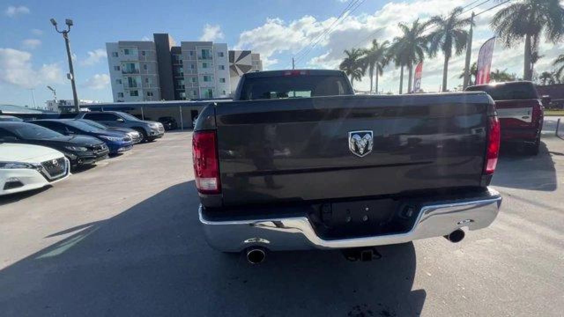 2017 Granite Crystal Metallic Clearcoat /Diesel Gray/Black Ram 1500 (1C6RR6FT4HS) with an 8 5.7 L engine, Automatic transmission, located at 27610 S Dixie Hwy, Homestead, FL, 33032, (305) 749-2348, 25.510241, -80.438301 - Delivers 22 Highway MPG and 15 City MPG! This Ram 1500 boasts a Regular Unleaded V-8 5.7 L/345 engine powering this Automatic transmission. WHEELS: 20 X 9 ALUMINUM CHROME CLAD -inc: Tires: P275/60R20 OWL AS, Full Size Temporary Use Spare Tire, TRANSMISSION: 8-SPEED AUTOMATIC (8HP70), TIRES: P275/60R - Photo#3