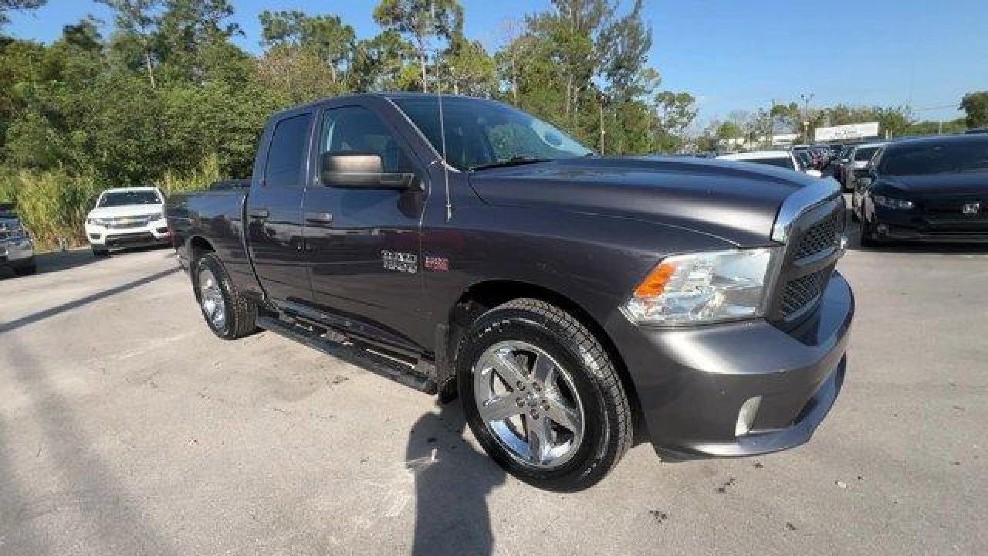 2017 Granite Crystal Metallic Clearcoat /Diesel Gray/Black Ram 1500 (1C6RR6FT4HS) with an 8 5.7 L engine, Automatic transmission, located at 27610 S Dixie Hwy, Homestead, FL, 33032, (305) 749-2348, 25.510241, -80.438301 - Delivers 22 Highway MPG and 15 City MPG! This Ram 1500 boasts a Regular Unleaded V-8 5.7 L/345 engine powering this Automatic transmission. WHEELS: 20 X 9 ALUMINUM CHROME CLAD -inc: Tires: P275/60R20 OWL AS, Full Size Temporary Use Spare Tire, TRANSMISSION: 8-SPEED AUTOMATIC (8HP70), TIRES: P275/60R - Photo#6