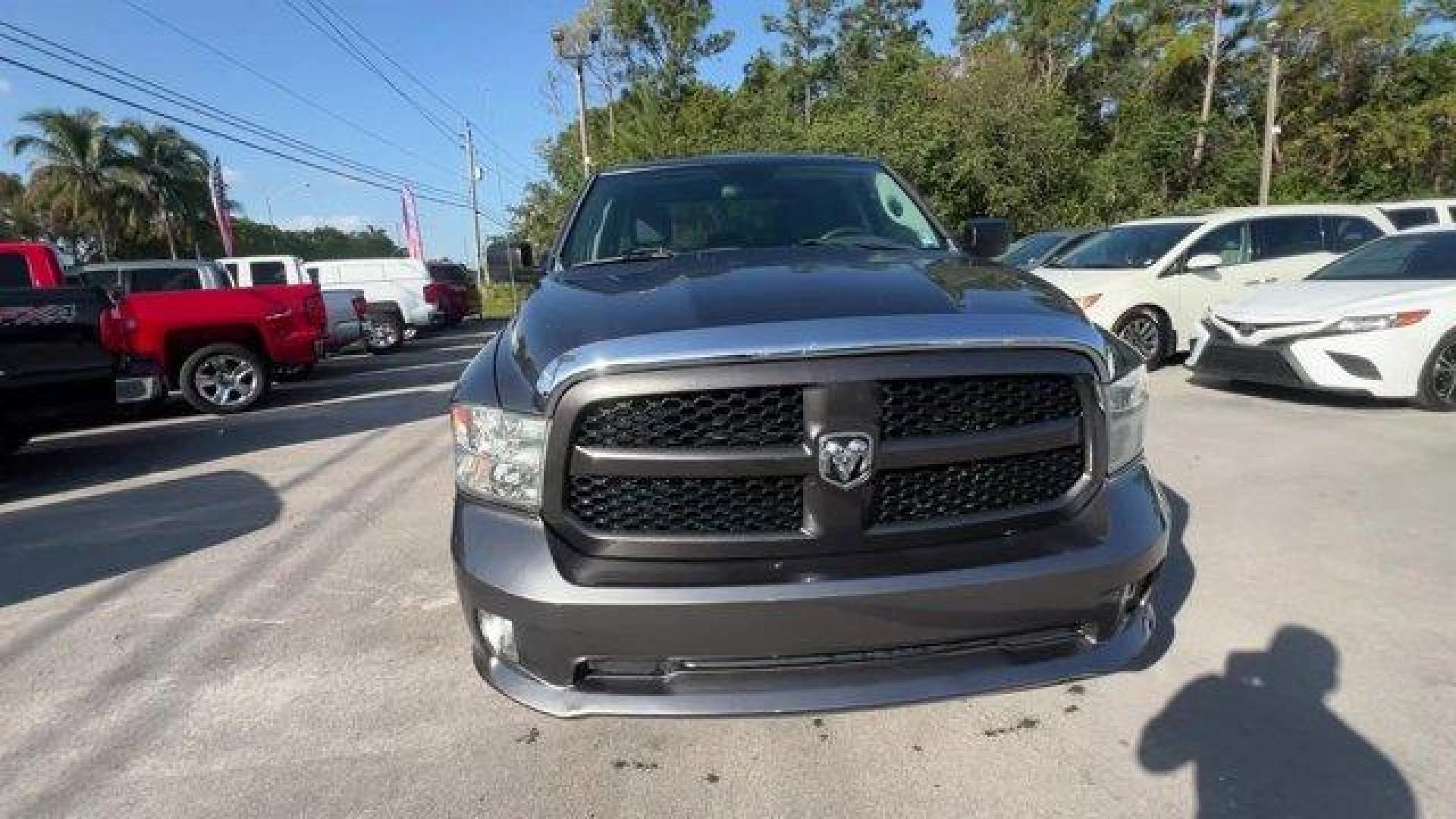 2017 Granite Crystal Metallic Clearcoat /Diesel Gray/Black Ram 1500 (1C6RR6FT4HS) with an 8 5.7 L engine, Automatic transmission, located at 27610 S Dixie Hwy, Homestead, FL, 33032, (305) 749-2348, 25.510241, -80.438301 - Delivers 22 Highway MPG and 15 City MPG! This Ram 1500 boasts a Regular Unleaded V-8 5.7 L/345 engine powering this Automatic transmission. WHEELS: 20 X 9 ALUMINUM CHROME CLAD -inc: Tires: P275/60R20 OWL AS, Full Size Temporary Use Spare Tire, TRANSMISSION: 8-SPEED AUTOMATIC (8HP70), TIRES: P275/60R - Photo#7