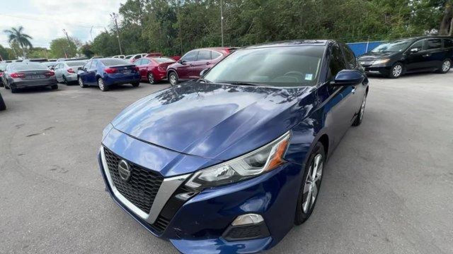 2020 Deep Blue Pearl /Charcoal Nissan Altima (1N4BL4BV2LC) with an 4 2.5 L engine, Variable transmission, located at 27610 S Dixie Hwy, Homestead, FL, 33032, (305) 749-2348, 25.510241, -80.438301 - Boasts 39 Highway MPG and 28 City MPG! This Nissan Altima delivers a Regular Unleaded I-4 2.5 L/152 engine powering this Variable transmission. DEEP BLUE PEARL, CHARCOAL, CLOTH SEAT TRIM, [L92] FLOOR MATS and TRUNK MAT.*This Nissan Altima Comes Equipped with These Options *[G02] MID-YEAR CHANGE, W - Photo#0