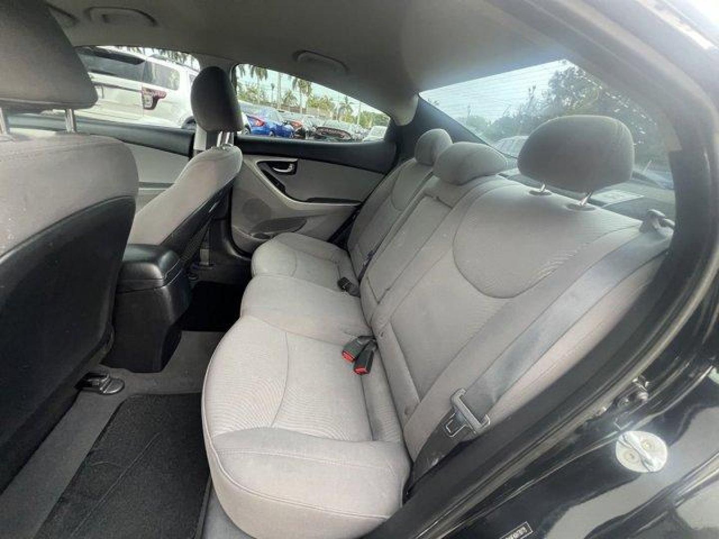 2016 Phantom Black /Gray Hyundai Elantra (5NPDH4AE4GH) with an 4 1.8 L engine, Automatic transmission, located at 27610 S Dixie Hwy, Homestead, FL, 33032, (305) 749-2348, 25.510241, -80.438301 - KBB.com Best Buy Awards Finalist. Only 93,329 Miles! Delivers 38 Highway MPG and 28 City MPG! This Hyundai Elantra boasts a Regular Unleaded I-4 1.8 L/110 engine powering this Automatic transmission. REAR BUMPER APPLIQUE, PHANTOM BLACK, GRAY, PREMIUM CLOTH SEAT TRIM.*This Hyundai Elantra Comes Equip - Photo#13