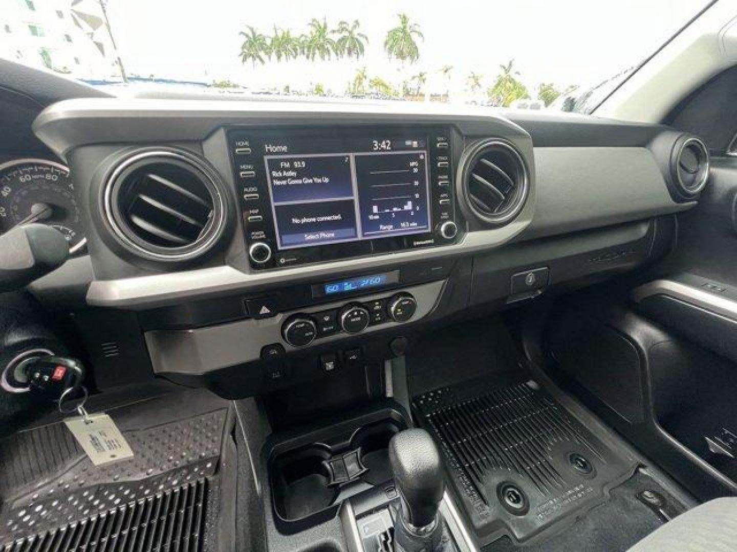 2021 Silver Toyota Tacoma 2WD (3TMAZ5CN3MM) with an 6 3.5 L engine, Automatic transmission, located at 27610 S Dixie Hwy, Homestead, FL, 33032, (305) 749-2348, 25.510241, -80.438301 - Boasts 24 Highway MPG and 19 City MPG! This Toyota Tacoma 2WD boasts a Regular Unleaded V-6 3.5 L/211 engine powering this Automatic transmission. Wi-Fi Connect with up to 2GB within Mobile Hotspot Internet Access, Variable Intermittent Wipers, Vanity w/Driver And Passenger Auxiliary Mirror.*This To - Photo#9