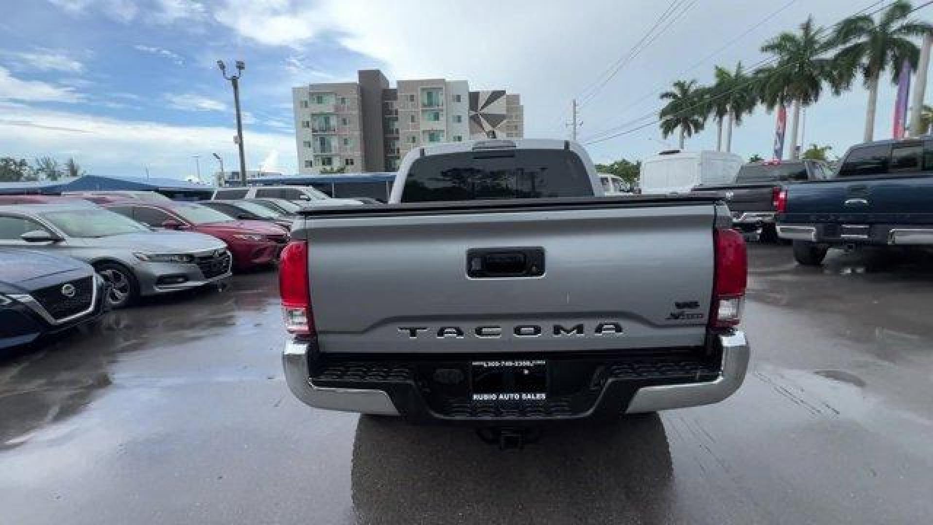 2021 Silver Toyota Tacoma 2WD (3TMAZ5CN3MM) with an 6 3.5 L engine, Automatic transmission, located at 27610 S Dixie Hwy, Homestead, FL, 33032, (305) 749-2348, 25.510241, -80.438301 - Boasts 24 Highway MPG and 19 City MPG! This Toyota Tacoma 2WD boasts a Regular Unleaded V-6 3.5 L/211 engine powering this Automatic transmission. Wi-Fi Connect with up to 2GB within Mobile Hotspot Internet Access, Variable Intermittent Wipers, Vanity w/Driver And Passenger Auxiliary Mirror.*This To - Photo#3