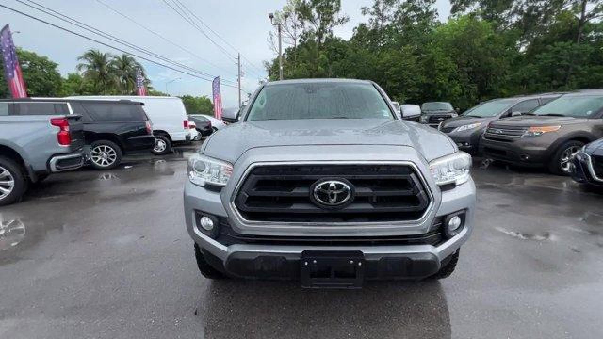 2021 Silver Toyota Tacoma 2WD (3TMAZ5CN3MM) with an 6 3.5 L engine, Automatic transmission, located at 27610 S Dixie Hwy, Homestead, FL, 33032, (305) 749-2348, 25.510241, -80.438301 - Boasts 24 Highway MPG and 19 City MPG! This Toyota Tacoma 2WD boasts a Regular Unleaded V-6 3.5 L/211 engine powering this Automatic transmission. Wi-Fi Connect with up to 2GB within Mobile Hotspot Internet Access, Variable Intermittent Wipers, Vanity w/Driver And Passenger Auxiliary Mirror.*This To - Photo#7