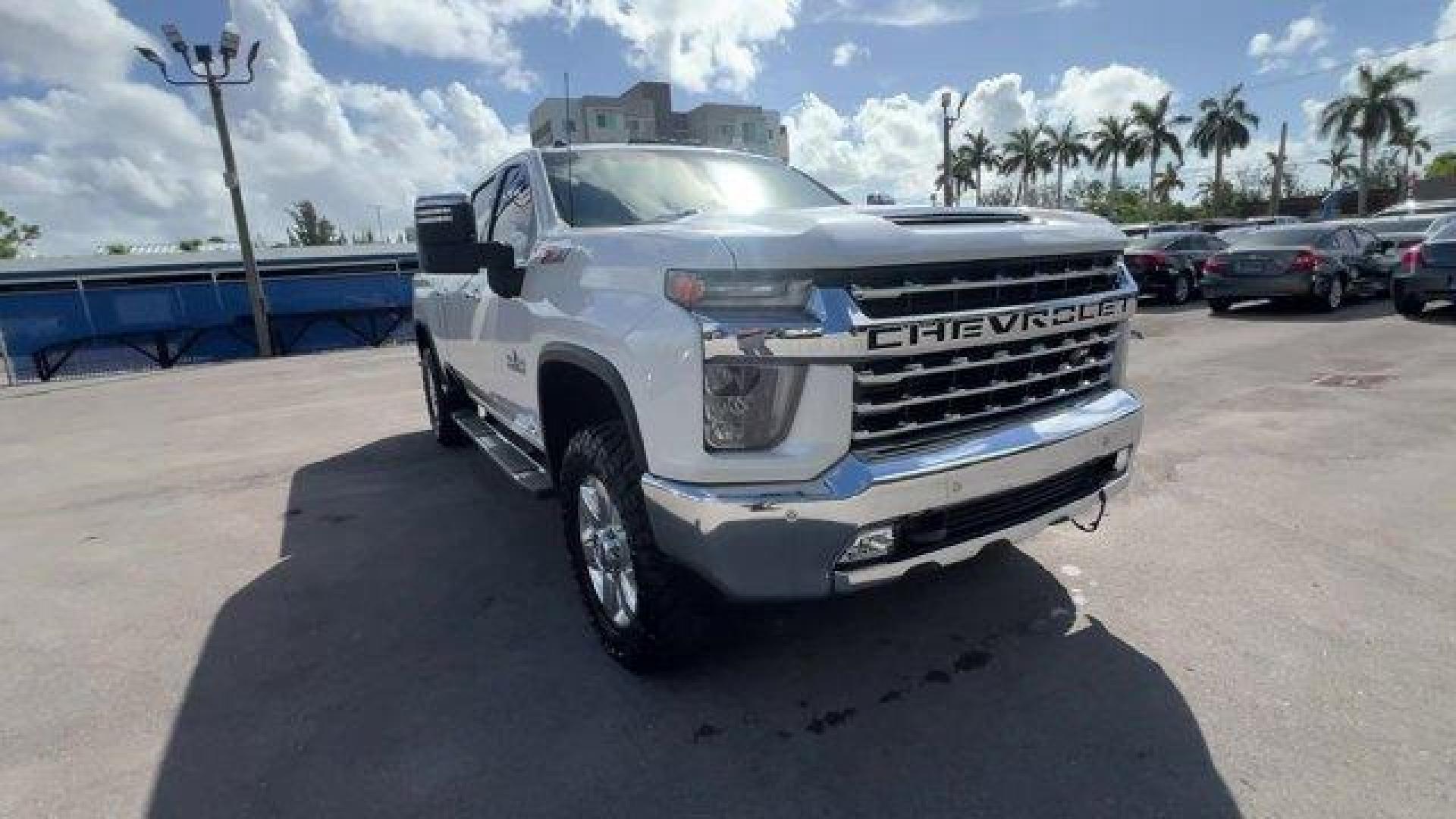 2020 Iridescent Pearl Tricoat /Jet Black Chevrolet Silverado 2500HD (1GC4YPEY0LF) with an 8 6.6L engine, Automatic transmission, located at 27610 S Dixie Hwy, Homestead, FL, 33032, (305) 749-2348, 25.510241, -80.438301 - This Chevrolet Silverado 2500HD boasts a Turbocharged Diesel V8 6.6L/403 engine powering this Automatic transmission. Z71 OFF-ROAD PACKAGE includes (Z71) Off-Road suspension with off-road tuned twin tube Rancho shocks, (JHD) Hill Descent Control and (NZZ) skid plates (transfer case and oil pan) Incl - Photo#6