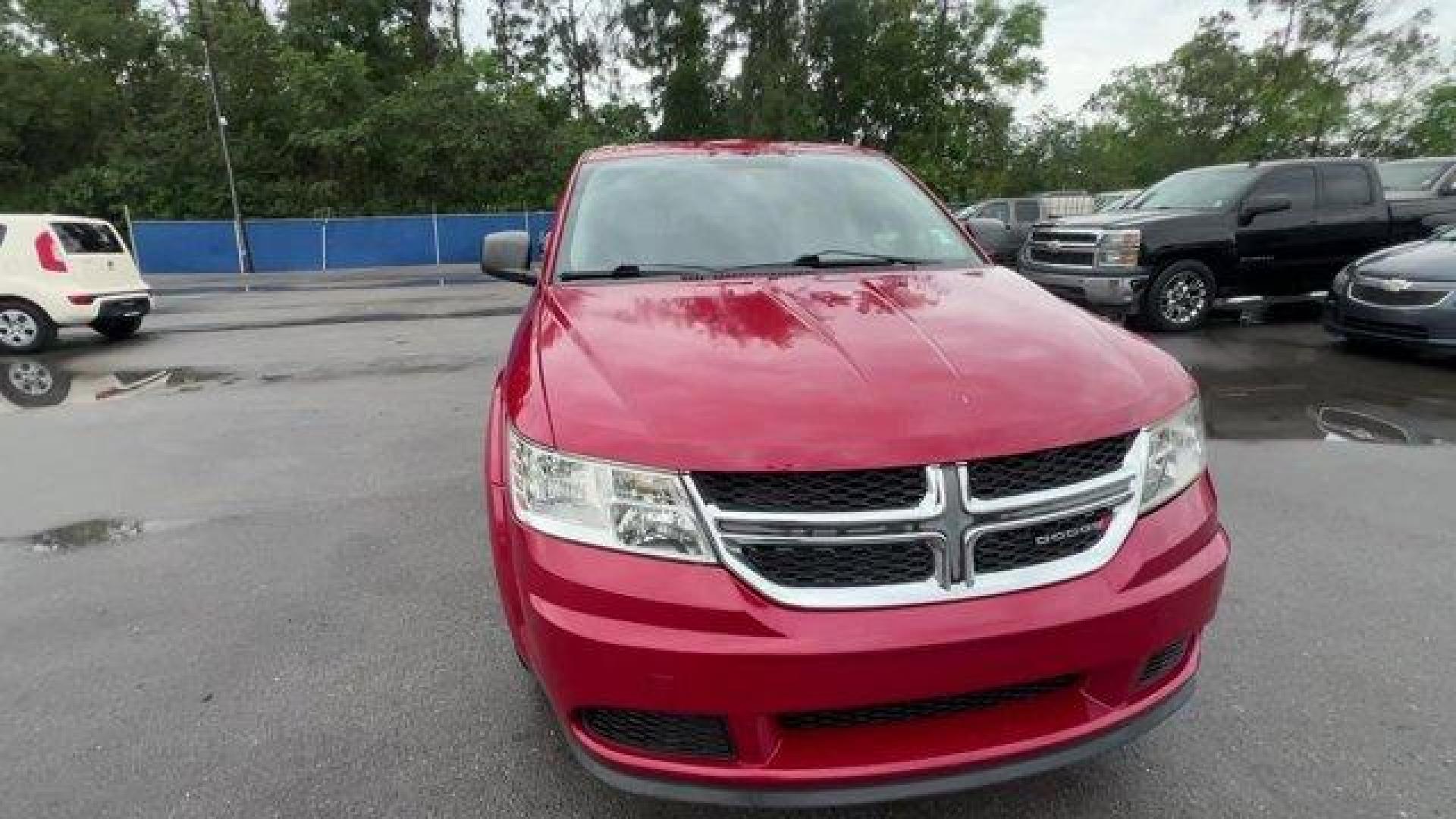 2014 Redline 2 Coat Pearl /Black Dodge Journey (3C4PDCAB8ET) with an 4 2.4 L engine, Automatic transmission, located at 27610 S Dixie Hwy, Homestead, FL, 33032, (305) 749-2348, 25.510241, -80.438301 - Delivers 26 Highway MPG and 19 City MPG! This Dodge Journey boasts a Regular Unleaded I-4 2.4 L/144 engine powering this Automatic transmission. TRANSMISSION: 4-SPEED AUTOMATIC VLP (STD), TIRES: P225/65R17 BSW A/S TOURING (STD), REDLINE 2 COAT PEARL.*This Dodge Journey Comes Equipped with These Opti - Photo#7