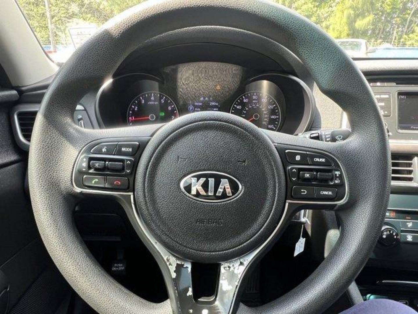 2017 Horizon Blue /Black Kia Optima (5XXGT4L39HG) with an 4 2.4 L engine, Automatic transmission, located at 27610 S Dixie Hwy, Homestead, FL, 33032, (305) 749-2348, 25.510241, -80.438301 - IIHS Top Safety Pick. Scores 36 Highway MPG and 25 City MPG! This Kia Optima boasts a Regular Unleaded I-4 2.4 L/144 engine powering this Automatic transmission. WHEELS: 17 ALLOY -inc: Tires: 17 (Fleet), HORIZON BLUE, CARPETED FLOOR MATS.* This Kia Optima Features the Following Options *BLACK, CLOTH - Photo#10