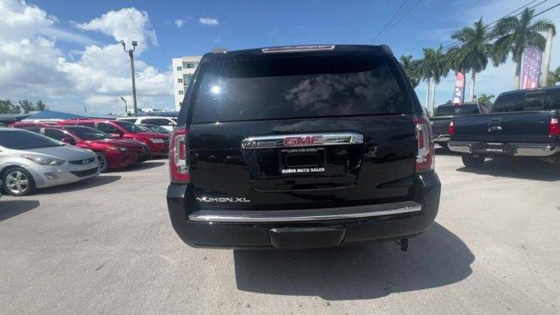 2019 Onyx Black /Jet Black GMC Yukon XL (1GKS1HKJ2KR) with an 8 6.2L engine, Automatic transmission, located at 27610 S Dixie Hwy, Homestead, FL, 33032, (305) 749-2348, 25.510241, -80.438301 - Delivers 23 Highway MPG and 14 City MPG! This GMC Yukon XL delivers a Gas V8 6.2L/376 engine powering this Automatic transmission. WHEELS, 20 X 9 (50.8 CM X 22.9 CM) BRIGHT MACHINED ALUMINUM (STD), TRANSMISSION, 10-SPEED AUTOMATIC electronically controlled with overdrive, tow/haul mode and tap up/ta - Photo#3