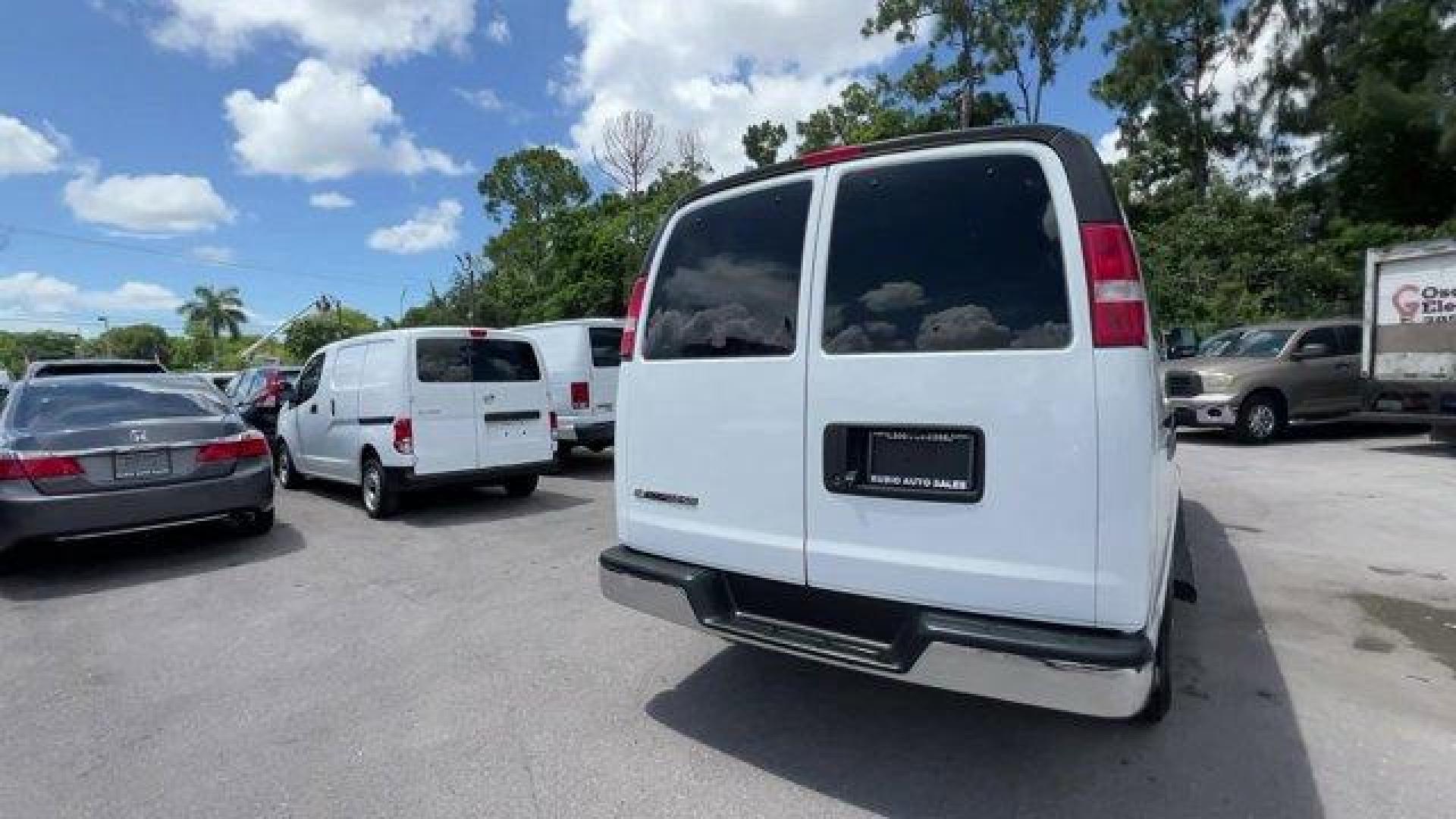 2019 Summit White /Medium Pewter Chevrolet Express Passenger (1GAZGPFP2K1) with an 6 4.3L engine, Automatic transmission, located at 27610 S Dixie Hwy, Homestead, FL, 33032, (305) 749-2348, 25.510241, -80.438301 - This Chevrolet Express Passenger delivers a Gas V6 4.3L/ engine powering this Automatic transmission. TRANSMISSION, 8-SPEED AUTOMATIC, ELECTRONICALLY CONTROLLED with overdrive and tow/haul mode. Includes Cruise Grade Braking and Powertrain Grade Braking (STD), SUMMIT WHITE, SHIP THRU, PRODUCED IN WE - Photo#5