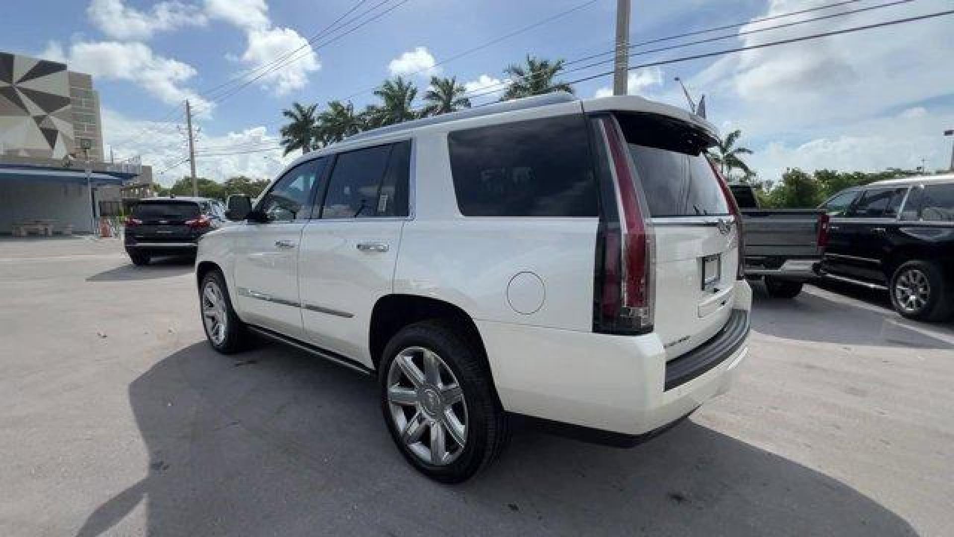 2015 White Diamond Tricoat /Jet Black Cadillac Escalade (1GYS3NKJ4FR) with an 8 6.2L engine, Automatic transmission, located at 27610 S Dixie Hwy, Homestead, FL, 33032, (305) 749-2348, 25.510241, -80.438301 - KBB.com 10 Best Luxury SUVs. Only 101,127 Miles! Delivers 22 Highway MPG and 15 City MPG! This Cadillac Escalade delivers a Gas V8 6.2L/376 engine powering this Automatic transmission. WHITE DIAMOND TRICOAT, WHEELS, 22 X 9 (55.9 CM X 22.9 CM) 7-SPOKE ALUMINUM WITH PREMIUM PAINT AND CHROME INSERTS (U - Photo#2