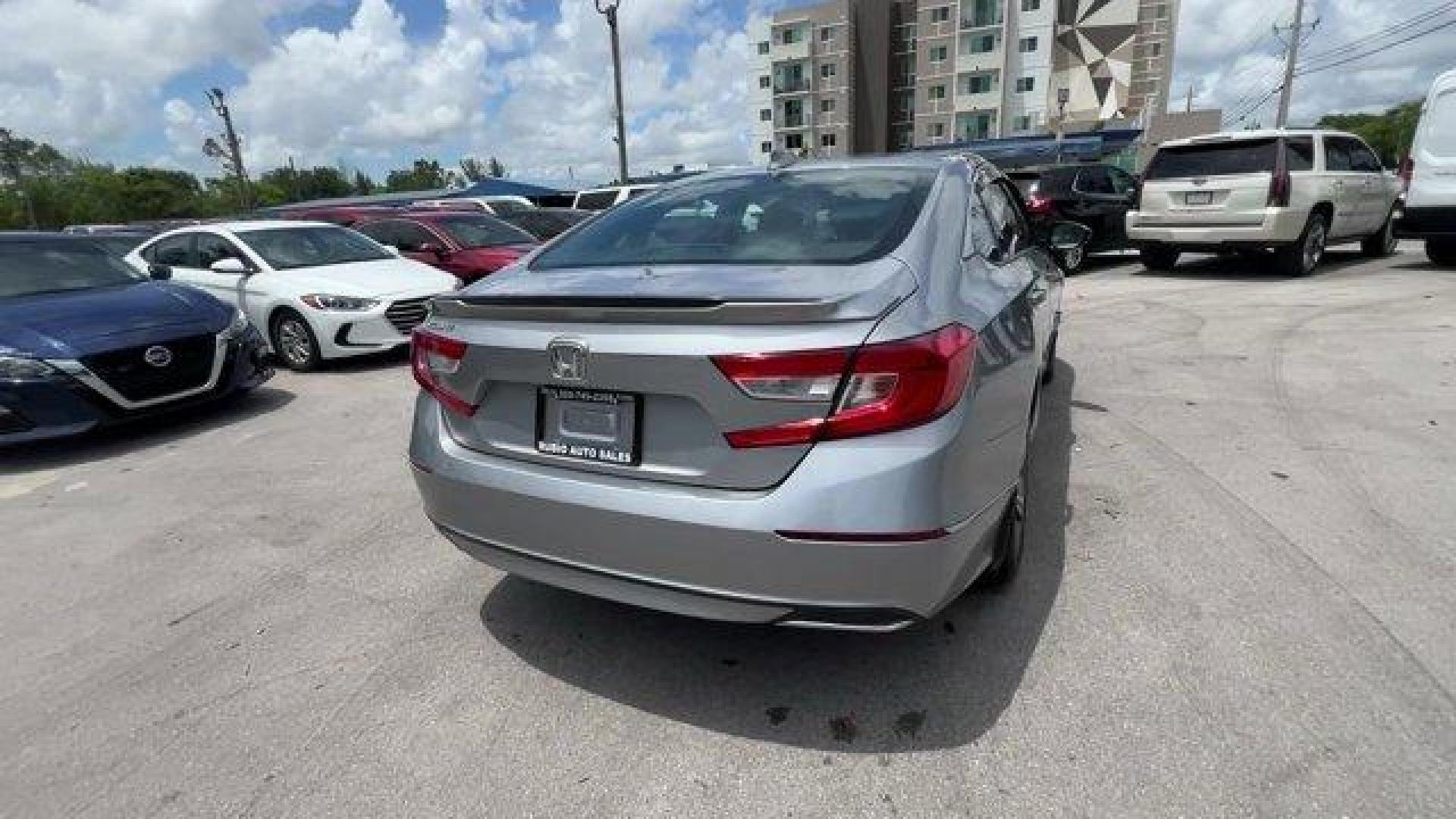 2018 Silver Honda Accord Sedan (1HGCV1F55JA) with an 4 1.5 L engine, Variable transmission, located at 27610 S Dixie Hwy, Homestead, FL, 33032, (305) 749-2348, 25.510241, -80.438301 - ALG Residual Value Awards, Residual Value Awards. Scores 38 Highway MPG and 30 City MPG! This Honda Accord Sedan boasts a Intercooled Turbo Regular Unleaded I-4 1.5 L/91 engine powering this Variable transmission. Wheels: 17 Machine-Finished Alloy, VSA Electronic Stability Control (ESC), Valet Funct - Photo#5